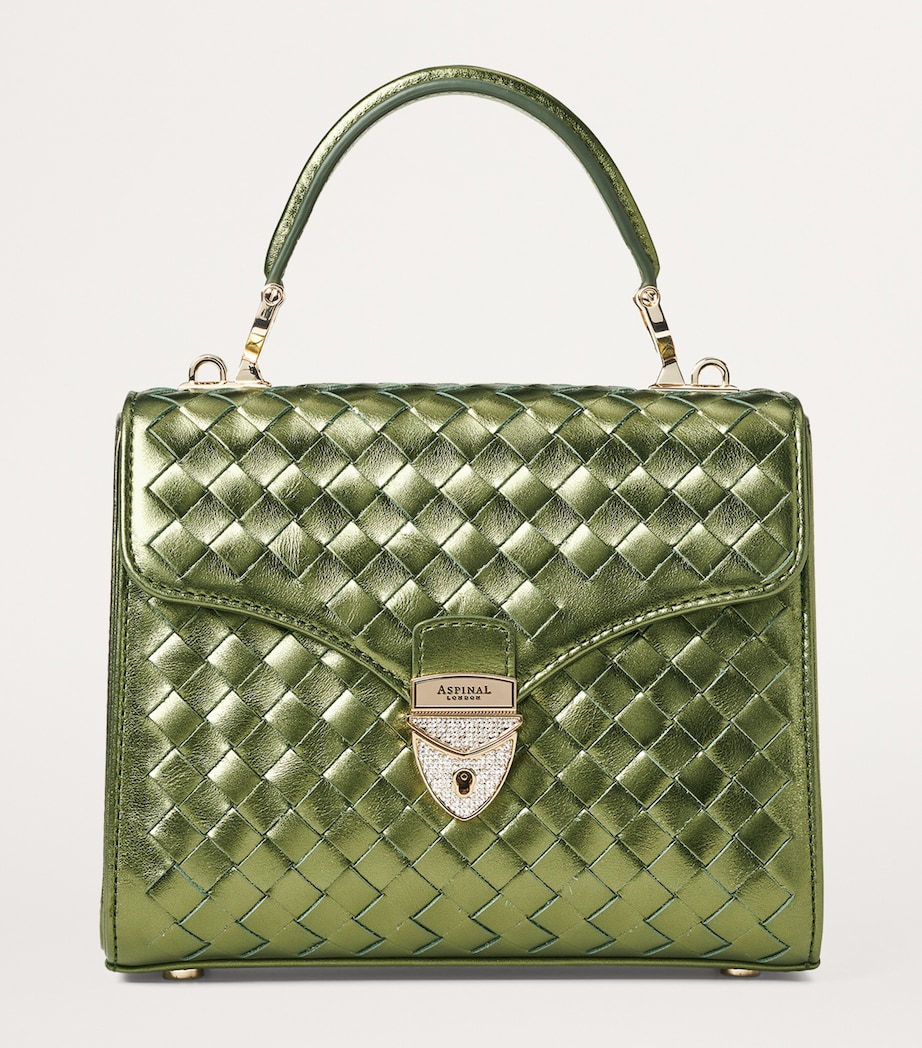 Midi Mayfair Top-Handle Bag GREEN Image 2