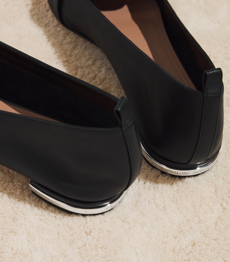 Leather Dora Loafers BLACK Image 6