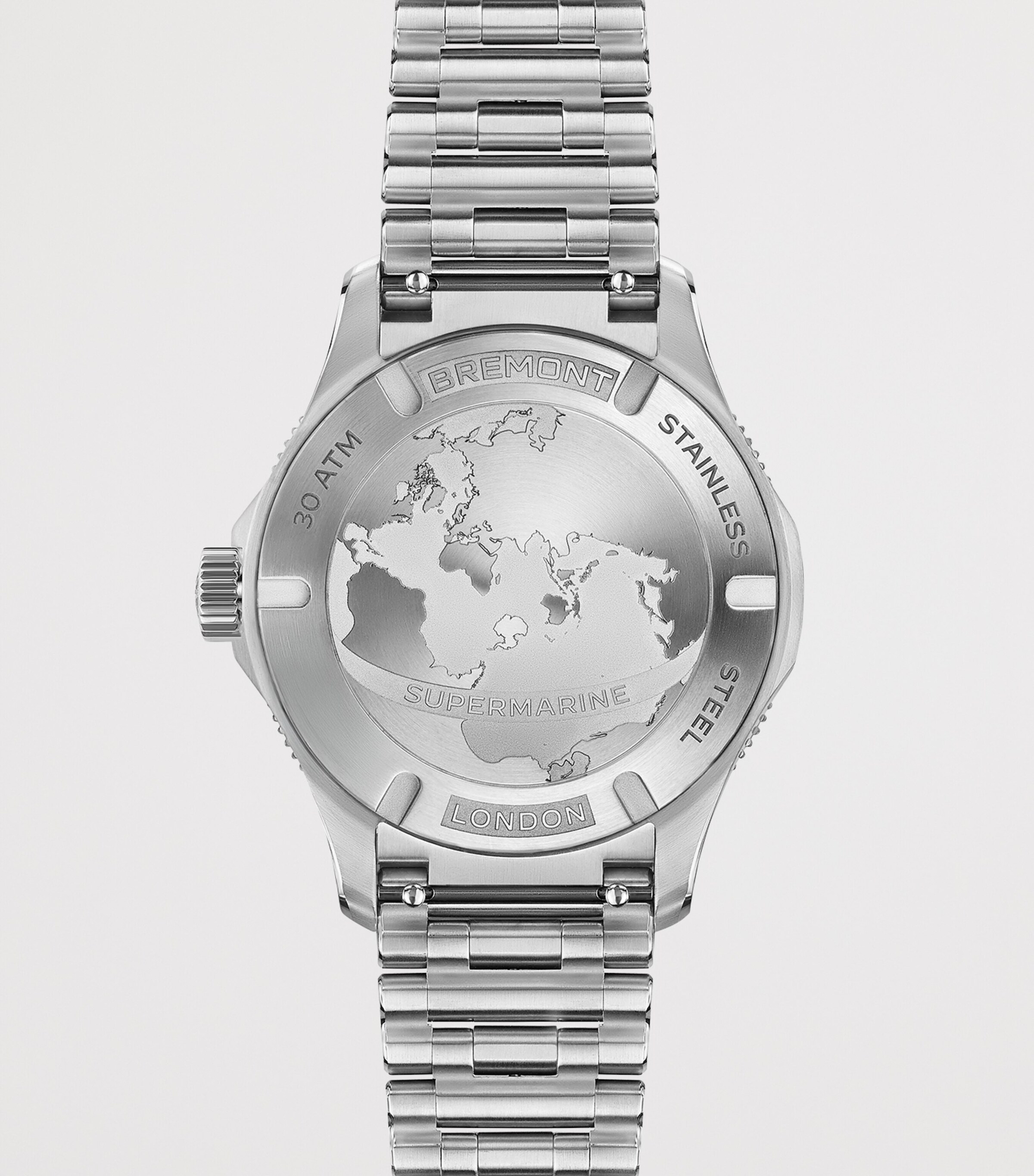 Stainless Steel 300m Supermarine Watch 40mm GREEN Image 2