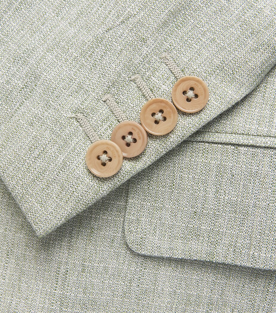 Pal Zileri Mens Wool Vicenza Blazer Chiaro Image 5