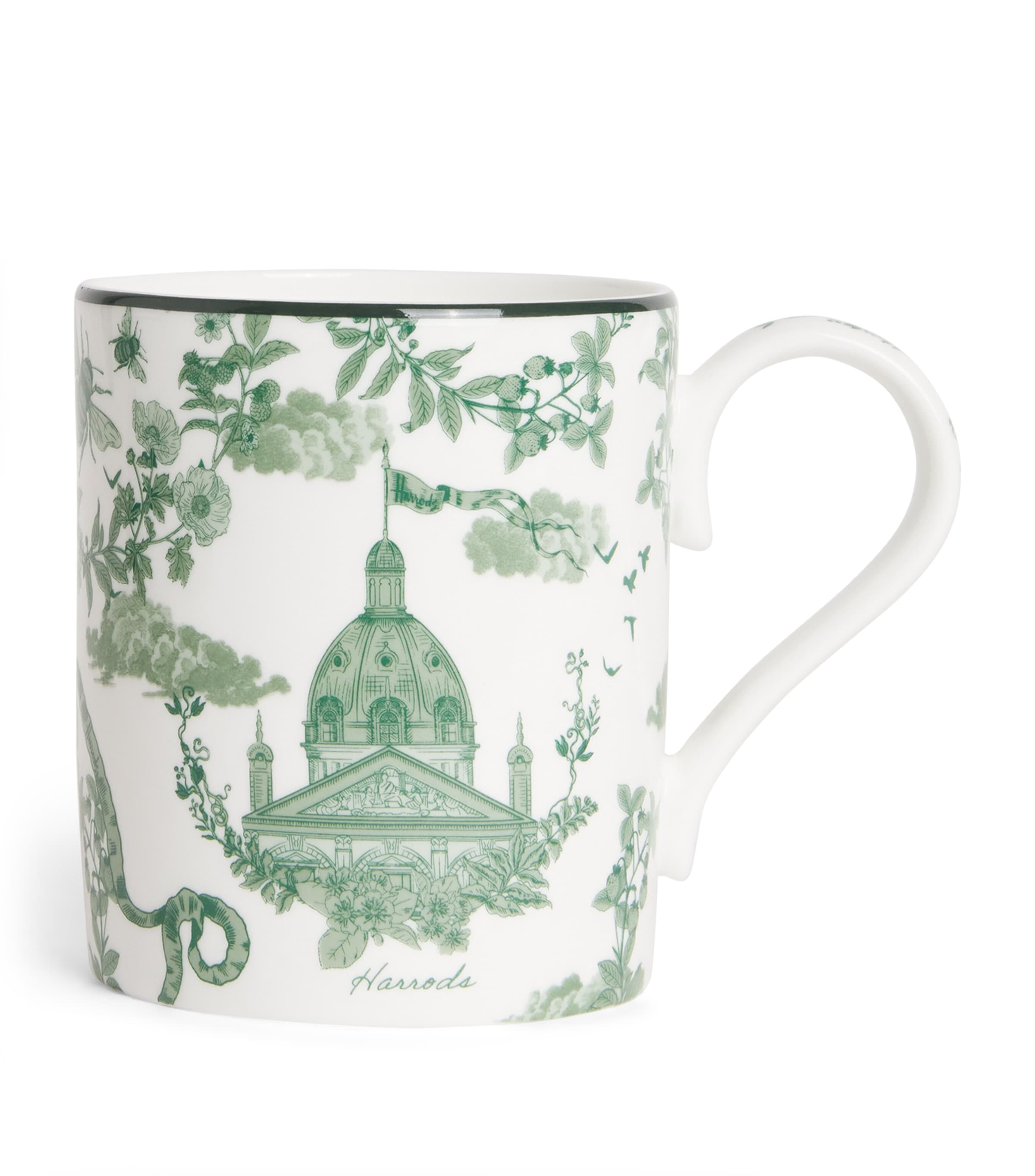 Harrods 食器 Harrods Bone China Toile Mug (300ml) | Harrods AE
