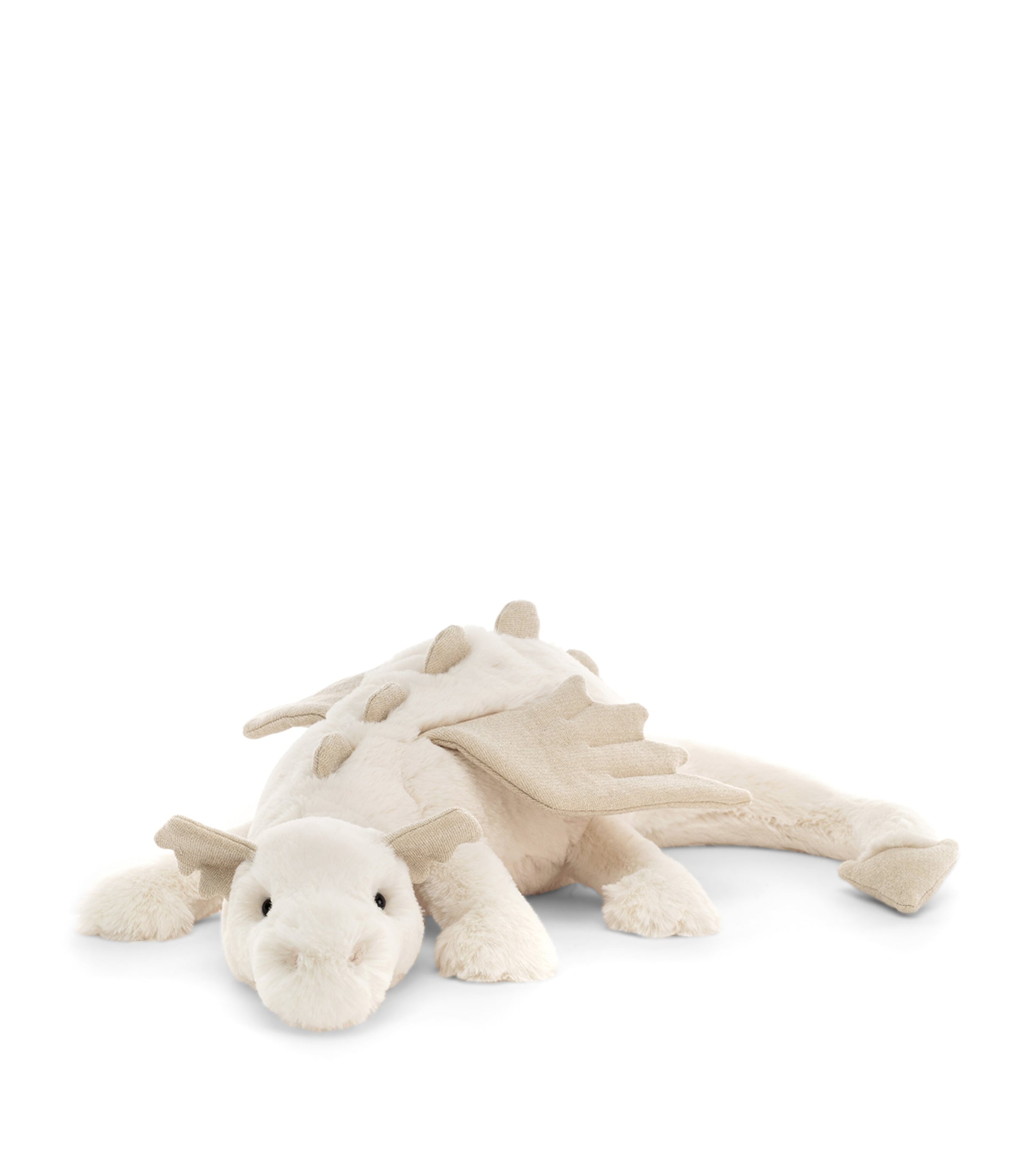 Jellycat Babies' Medium Snow Dragon In Neutral