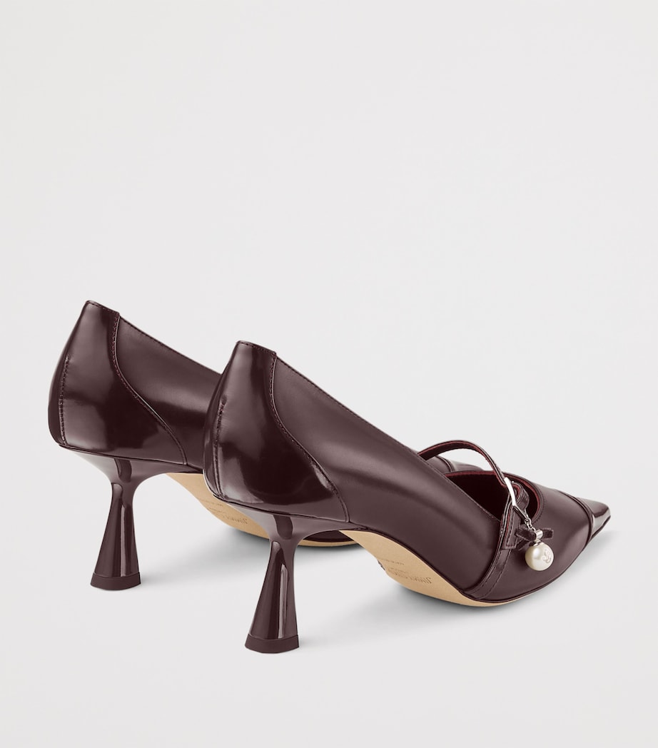 Aren 65 Leather Pumps DEEP MERLOT/DEEP MER Image 5