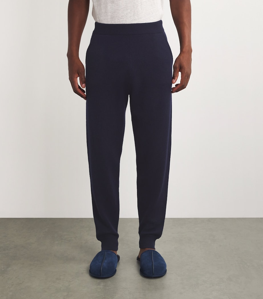 Cashmere Sweatpants T&D NAVY Image 3