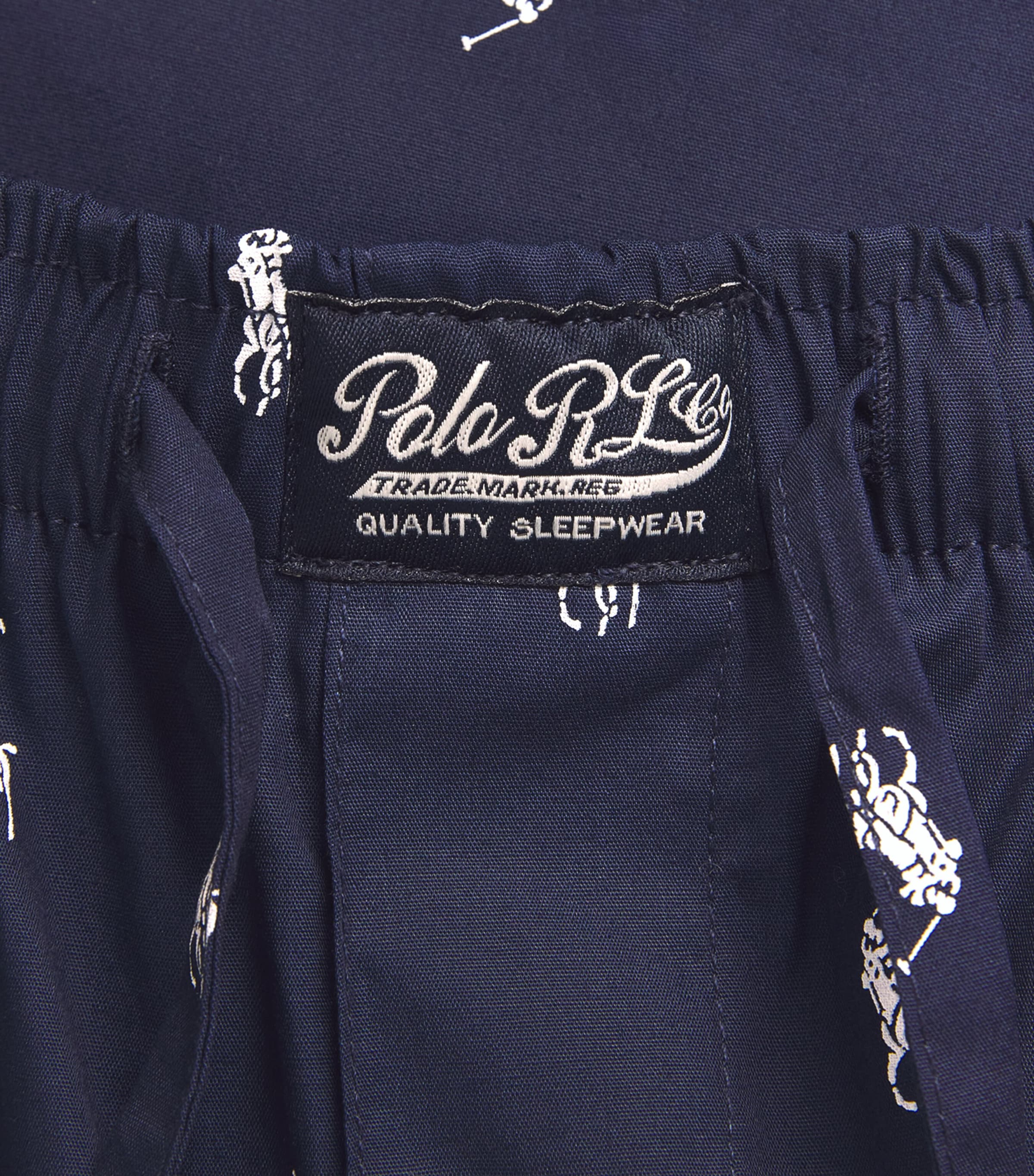 Polo Ralph Lauren Mens Cotton Polo Pony Pyjama Bottoms Navy/nevis Aopp Image 6