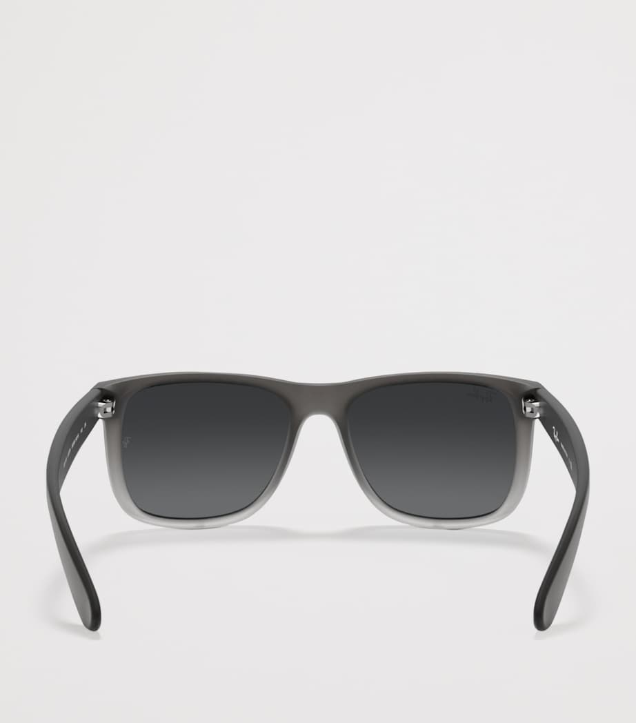 Ray-Ban Justin Classic Square Sunglasses Grey Image 4