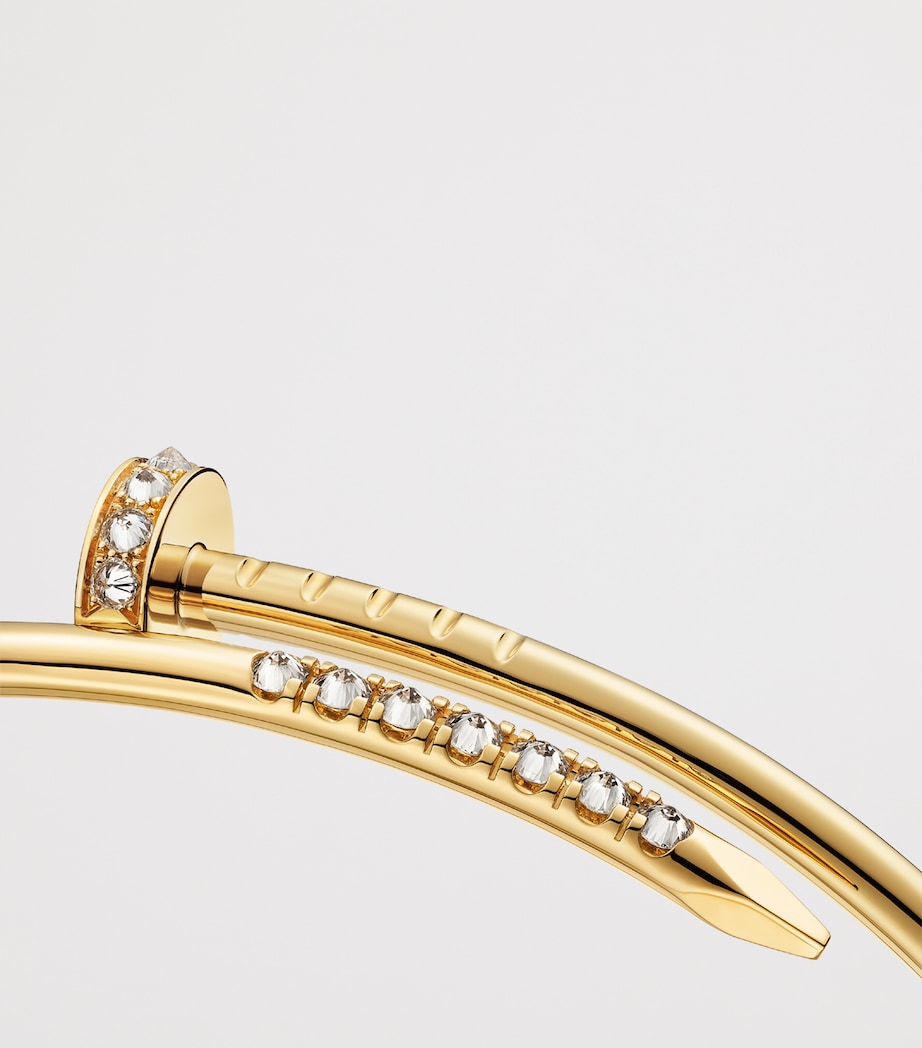 Small Yellow Gold and Diamond Juste Un Clou Bracelet YELLOW GOLD Image 6