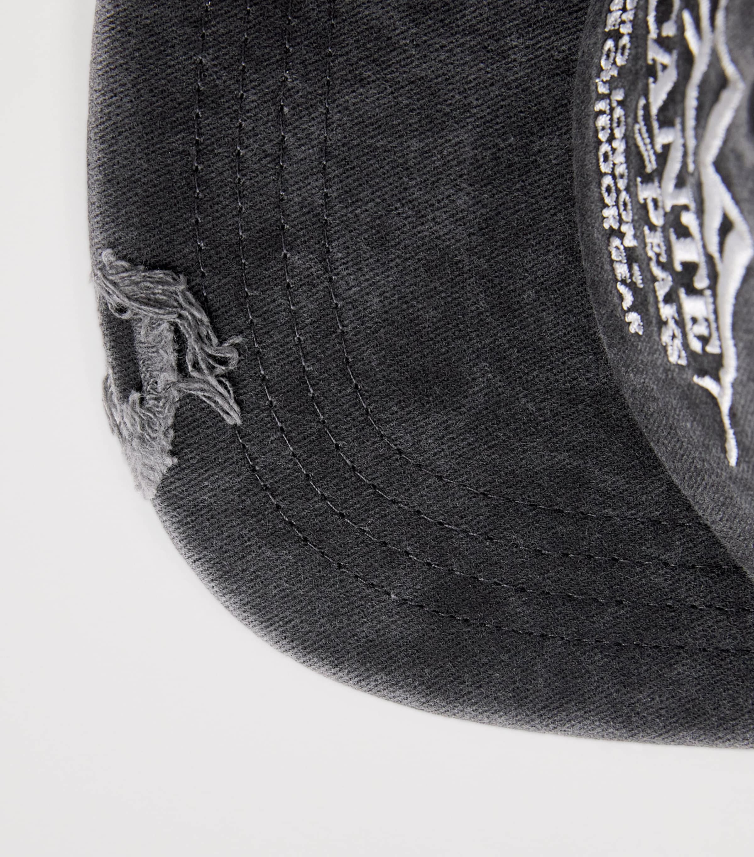 Picante Peaks Crew Cap Washed Black Image 4