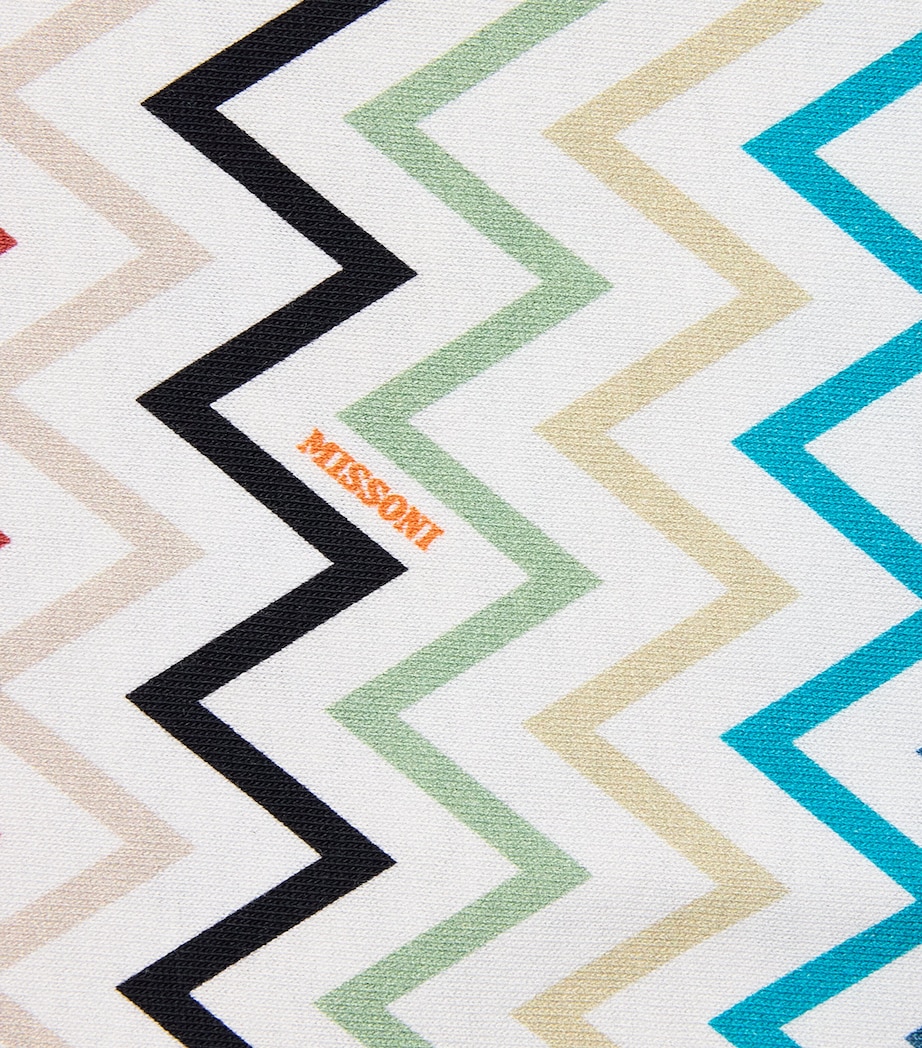 Missoni Kids Zigzag T-Shirt (4-14 Years) Grigio/multicolor Image 4