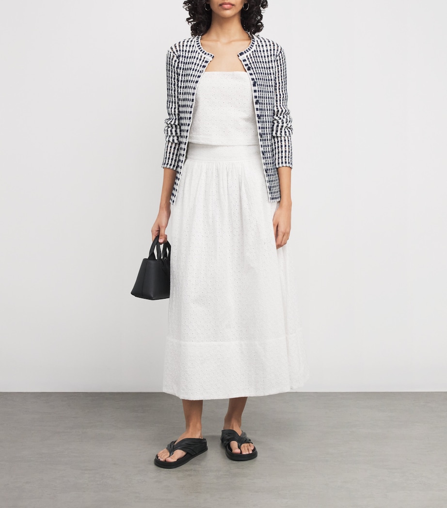 Cotton Aelita Crop Top WHITE Image 2