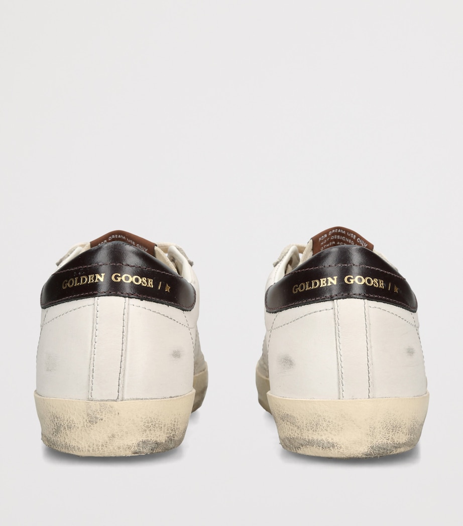 Golden Goose Leather Super Star Sneakers White/comb Image 2
