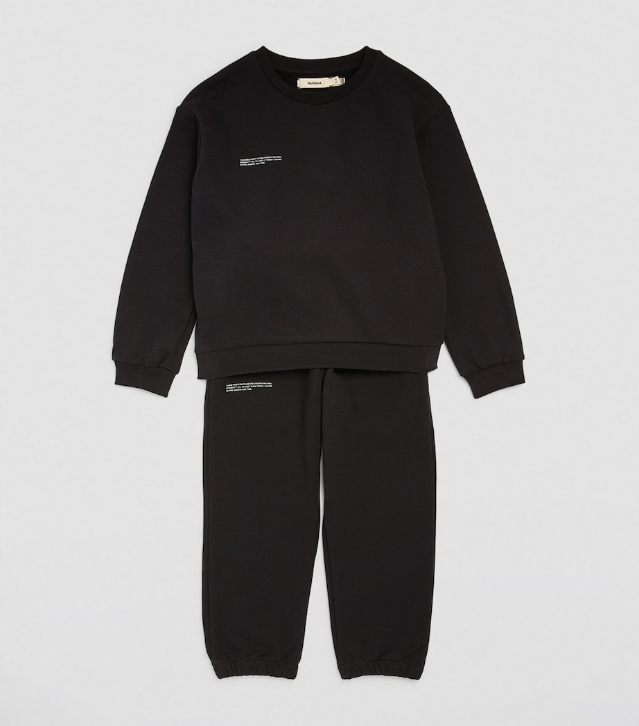 Organic Cotton 365 Sweatpants (3-11 Years) BLACK Image 2
