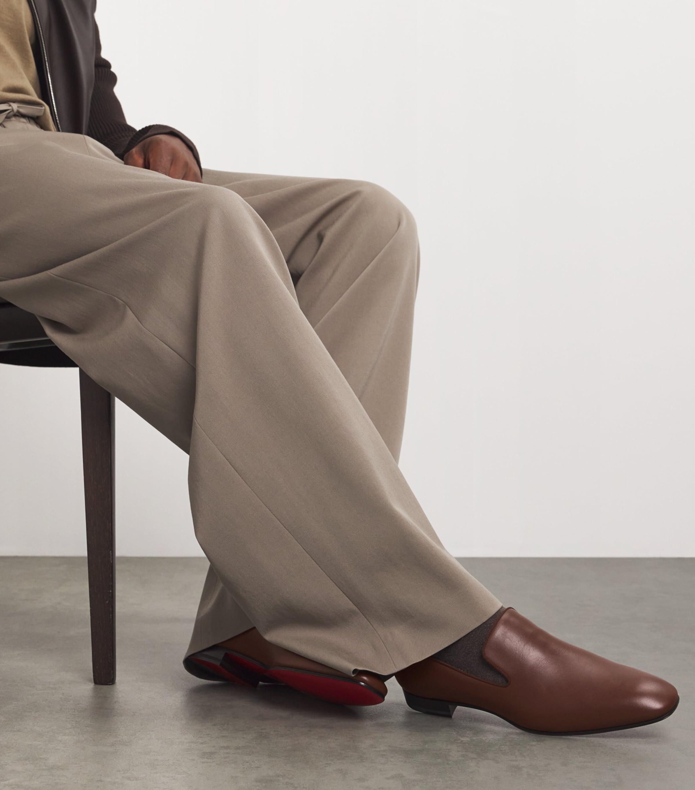 Dandelion Calf Leather Loafers BWI3 Image 6