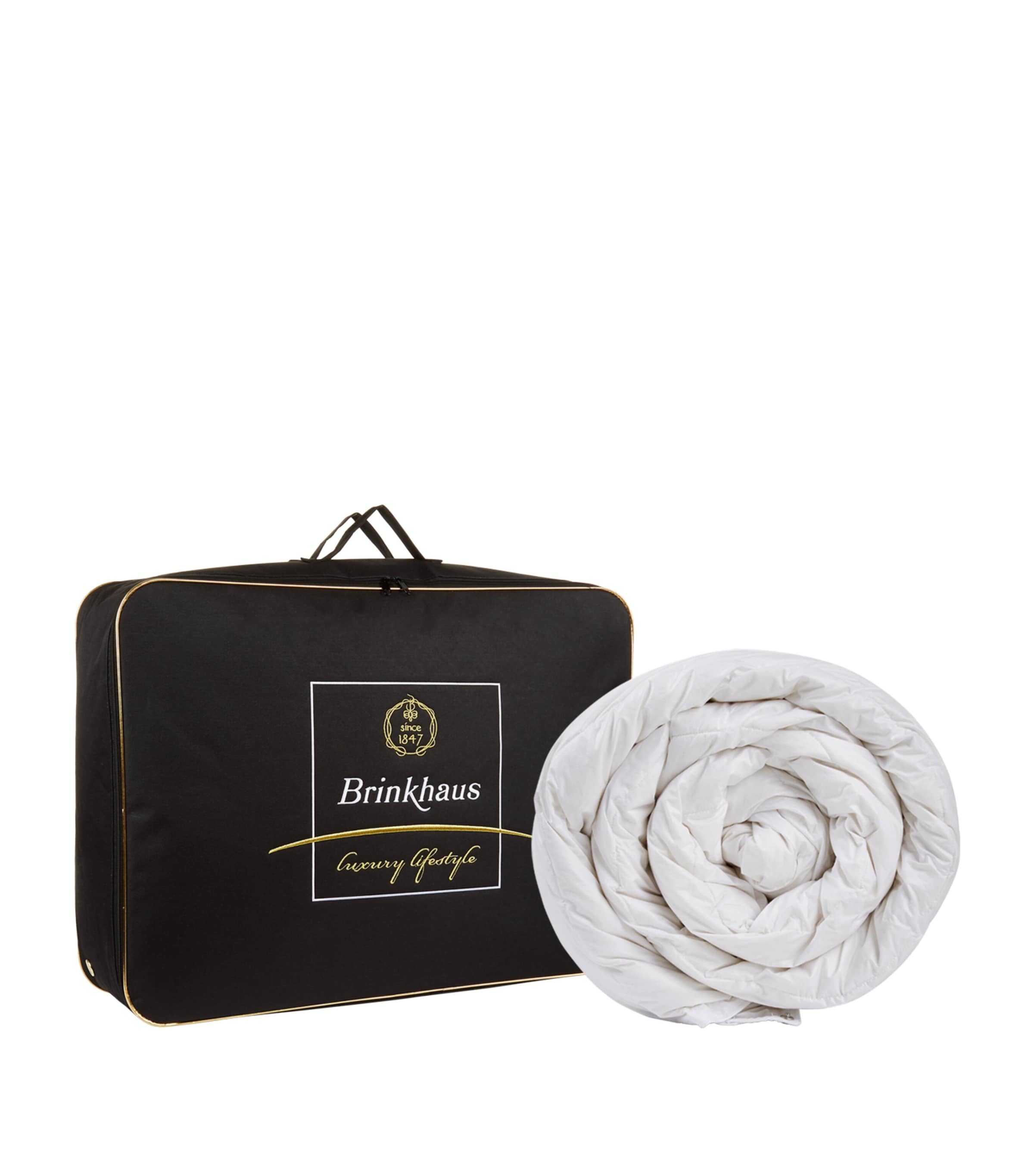 Brinkhaus Super King 90% Hungarian New White Goose Down Duvet In White