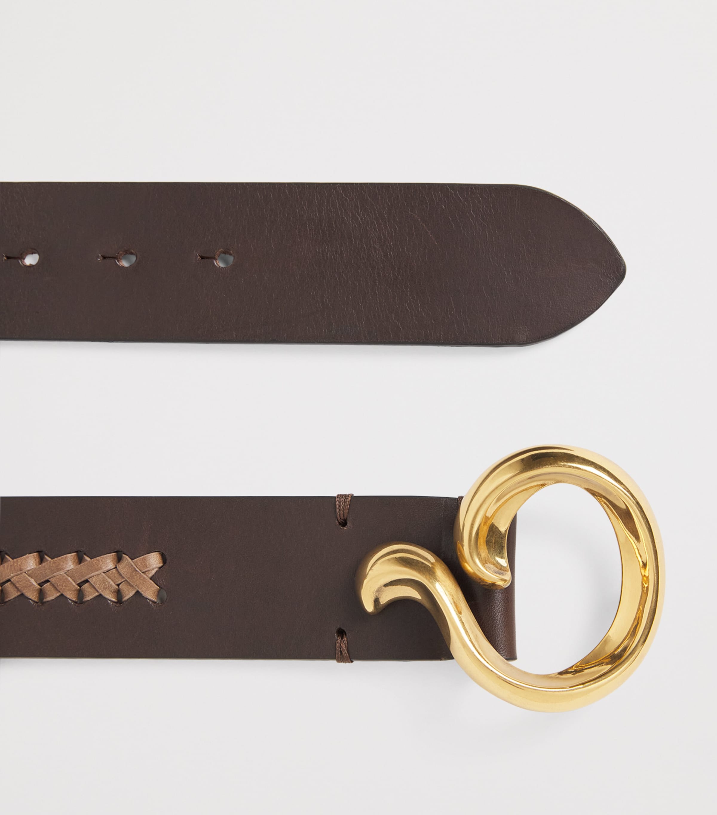 Etro Paisley Hardware Waist Belt Marrone Image 3