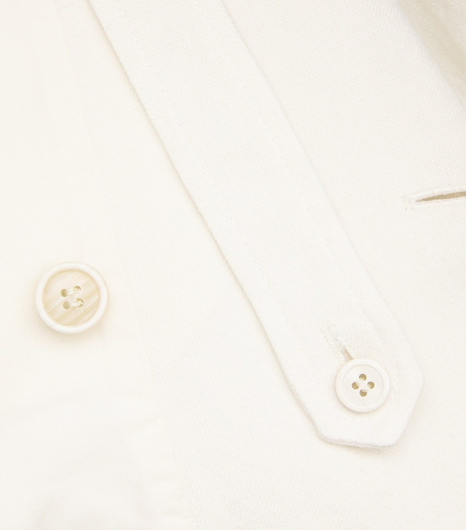 Double-Breasted Blazer 5 ECRU Image 5