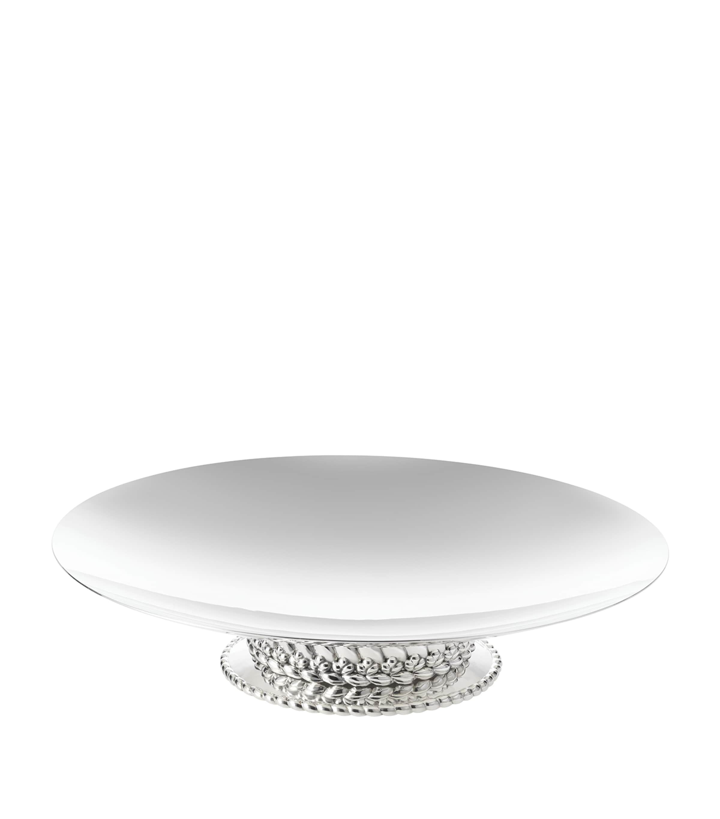 Christofle Silver-plated Babylone Centrepiece In Silver