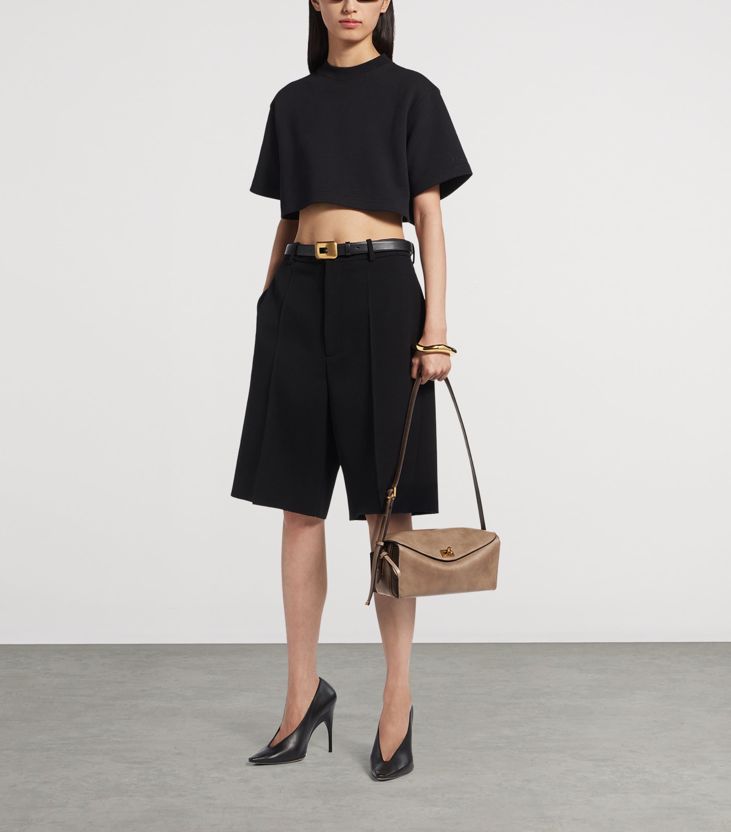 Balenciaga Medium Calfskin Le 7 Shoulder Bag Image 4