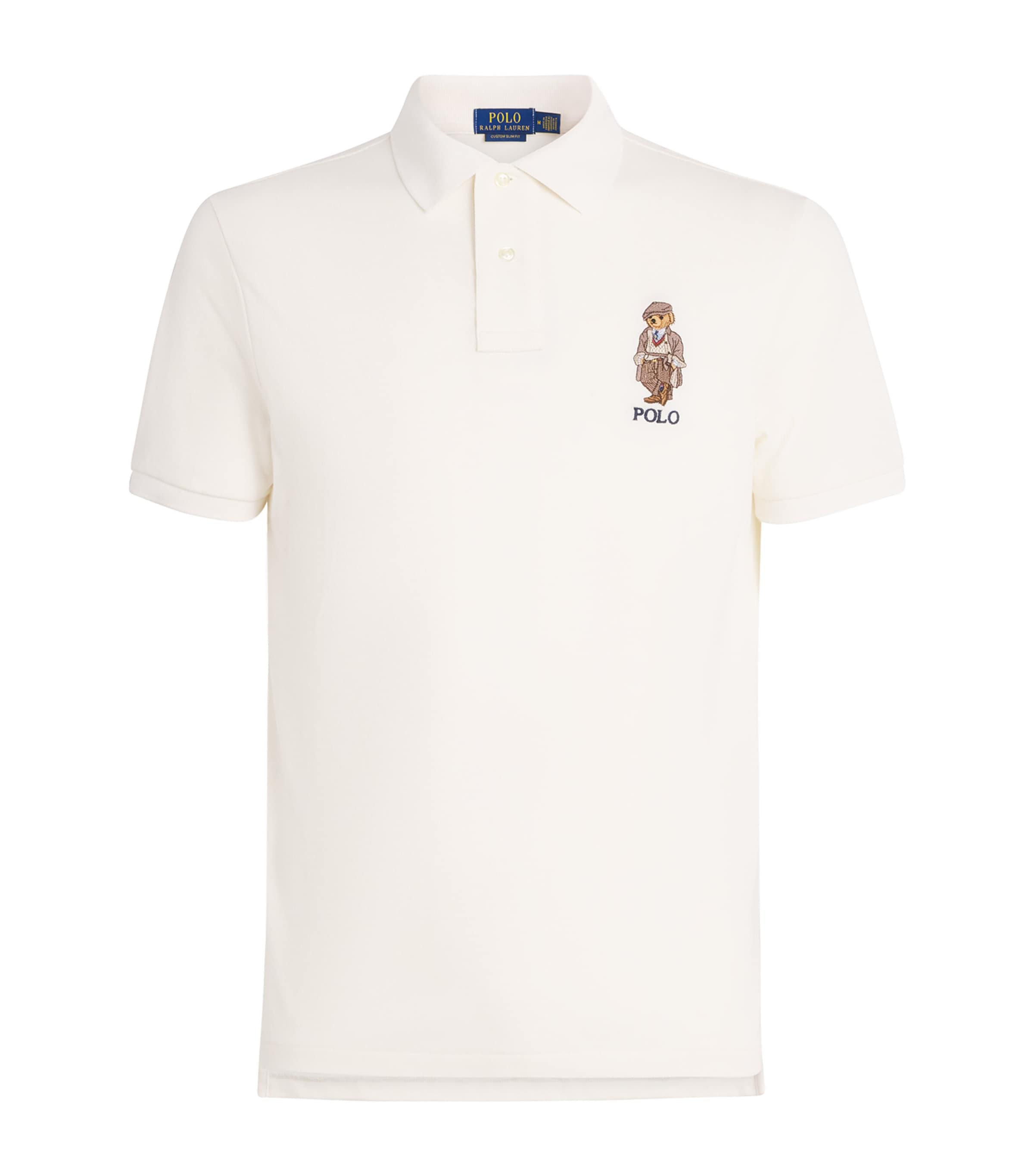 Polo Ralph Lauren Short Sleeve Heritage Bear Polo In White