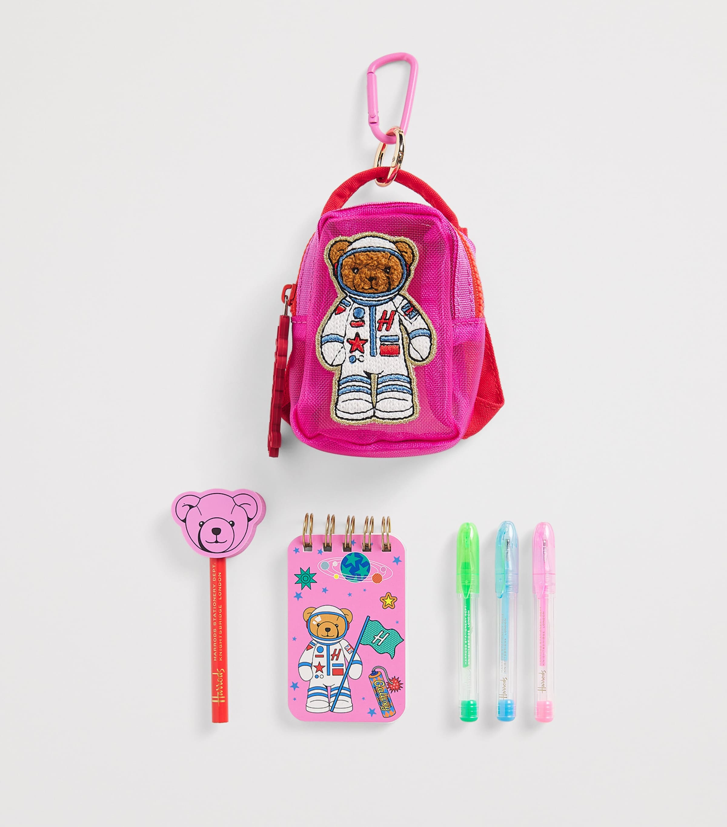 Harrods Pop Rocket Backpack Keyring Image 2
