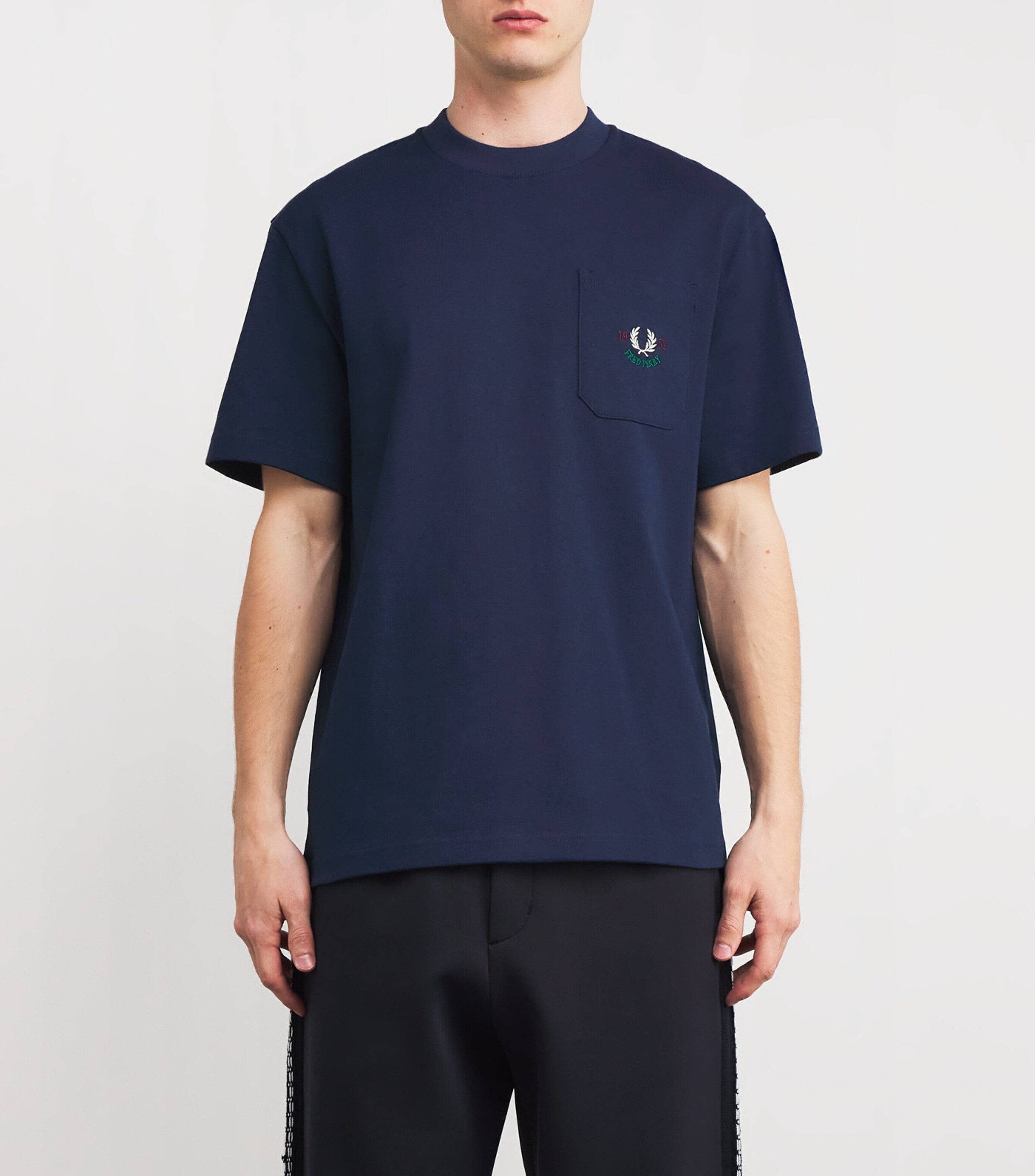 【FRED PERRY】 ★ Relaxed 1952 T-Shirt ★ Better Cotton 100% Relaxed 1952 T-Shirt - Oxblood | Men's T-Shirts | Designer T