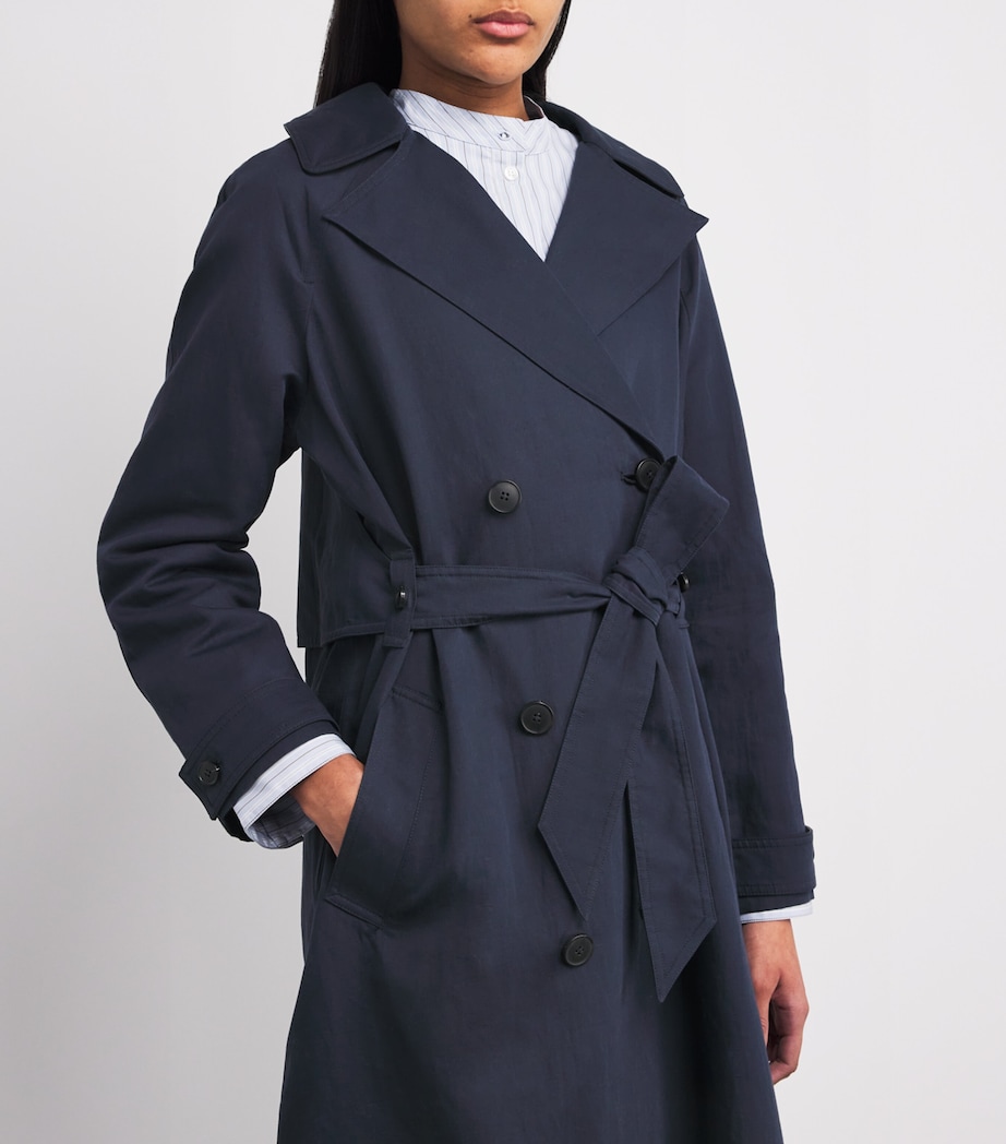 Cotton-Blend Trench Coat A7181 Image 6