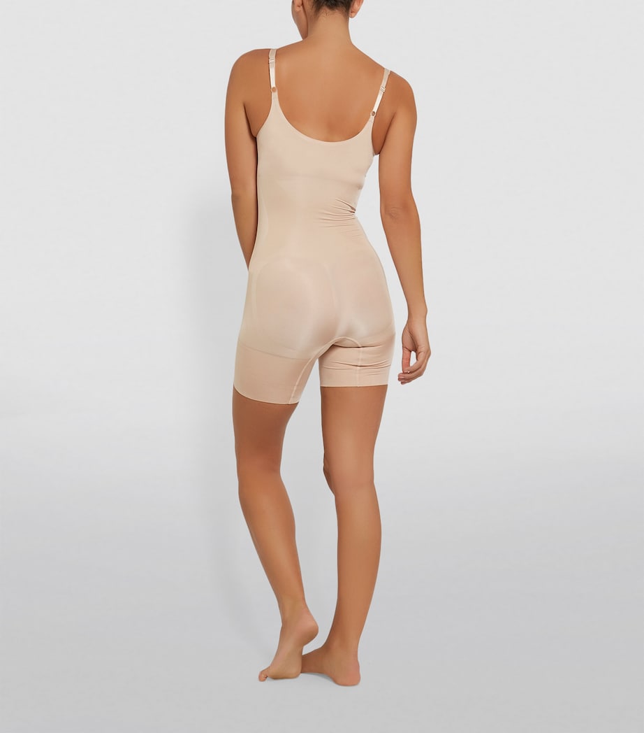 SPANXsculpt OnCore Open-Bust Mid-Thigh Bodysuit - Firm Control NO COLOUR Image 4