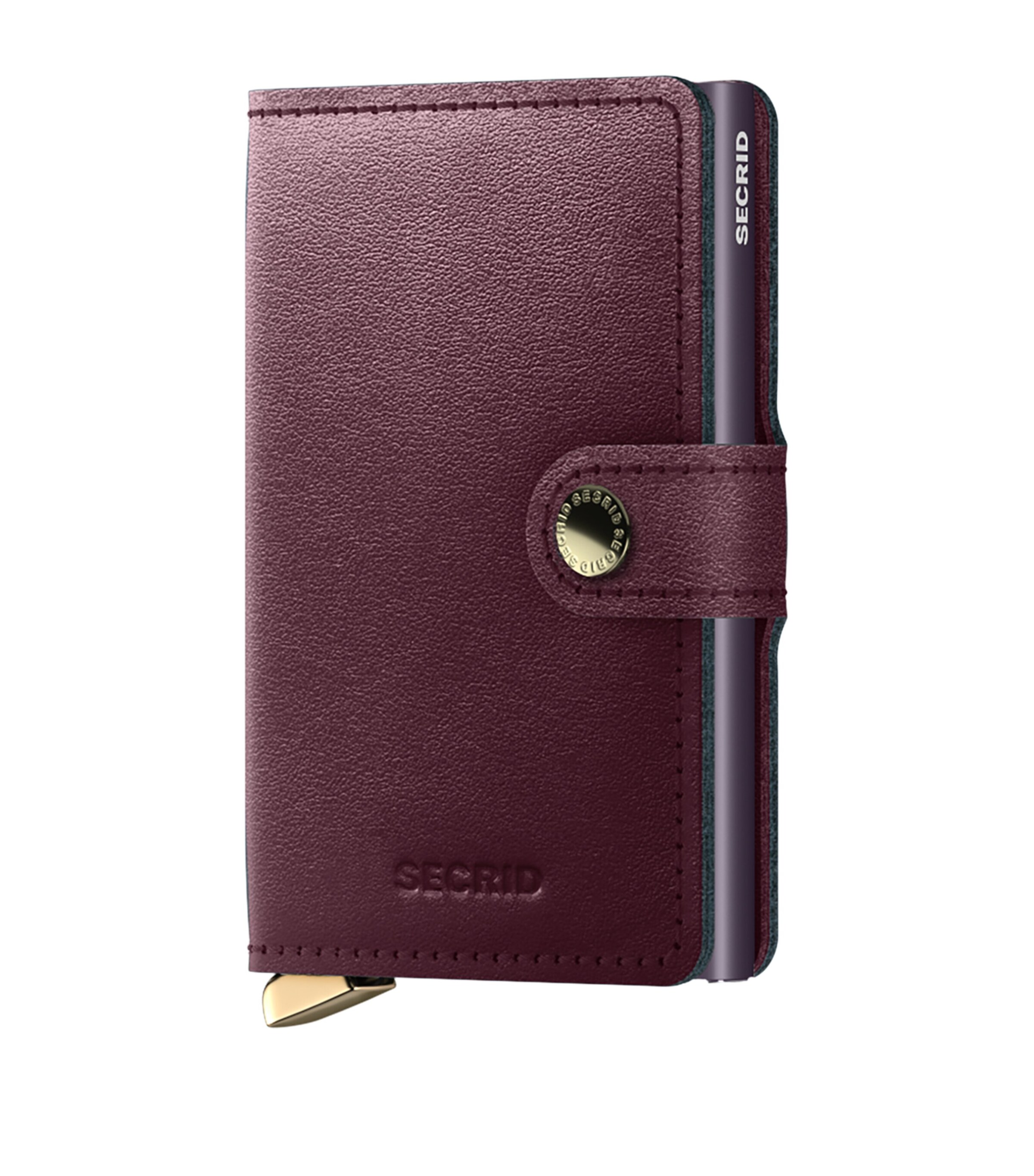 Leather Dusk Miniwallet BORDEAUX Image 4