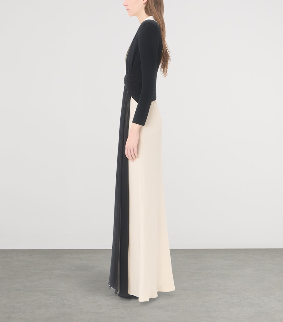 Valentino Womens Silk Blazer Gown Czl Image 3