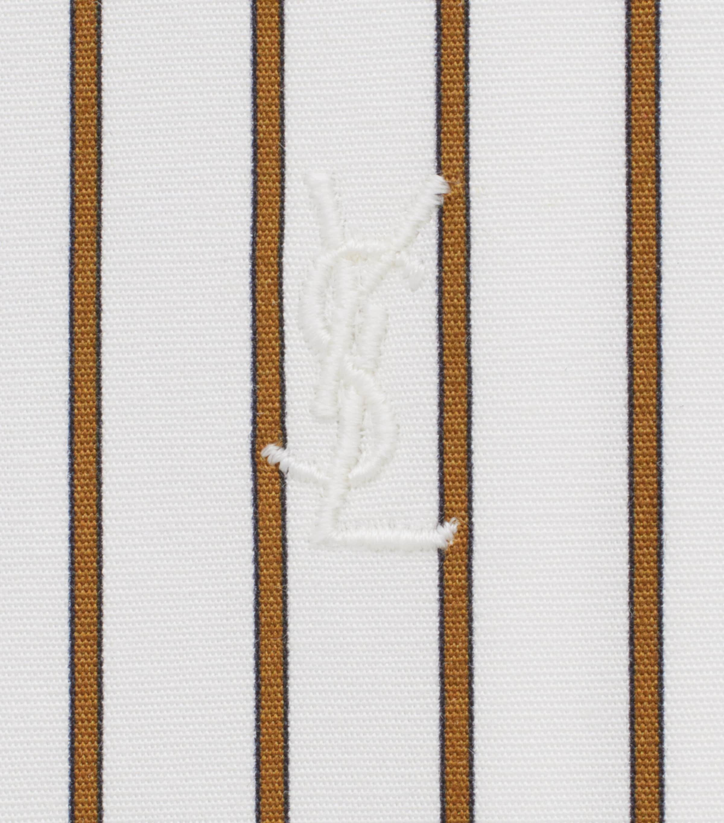 Cotton Stripe Shirt 9603 Image 3