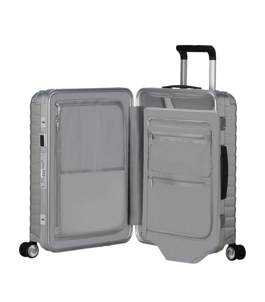 Proxis Alu Cabin Spinner Suitcase (55cm) ALUMINIUM 1004 Image 3