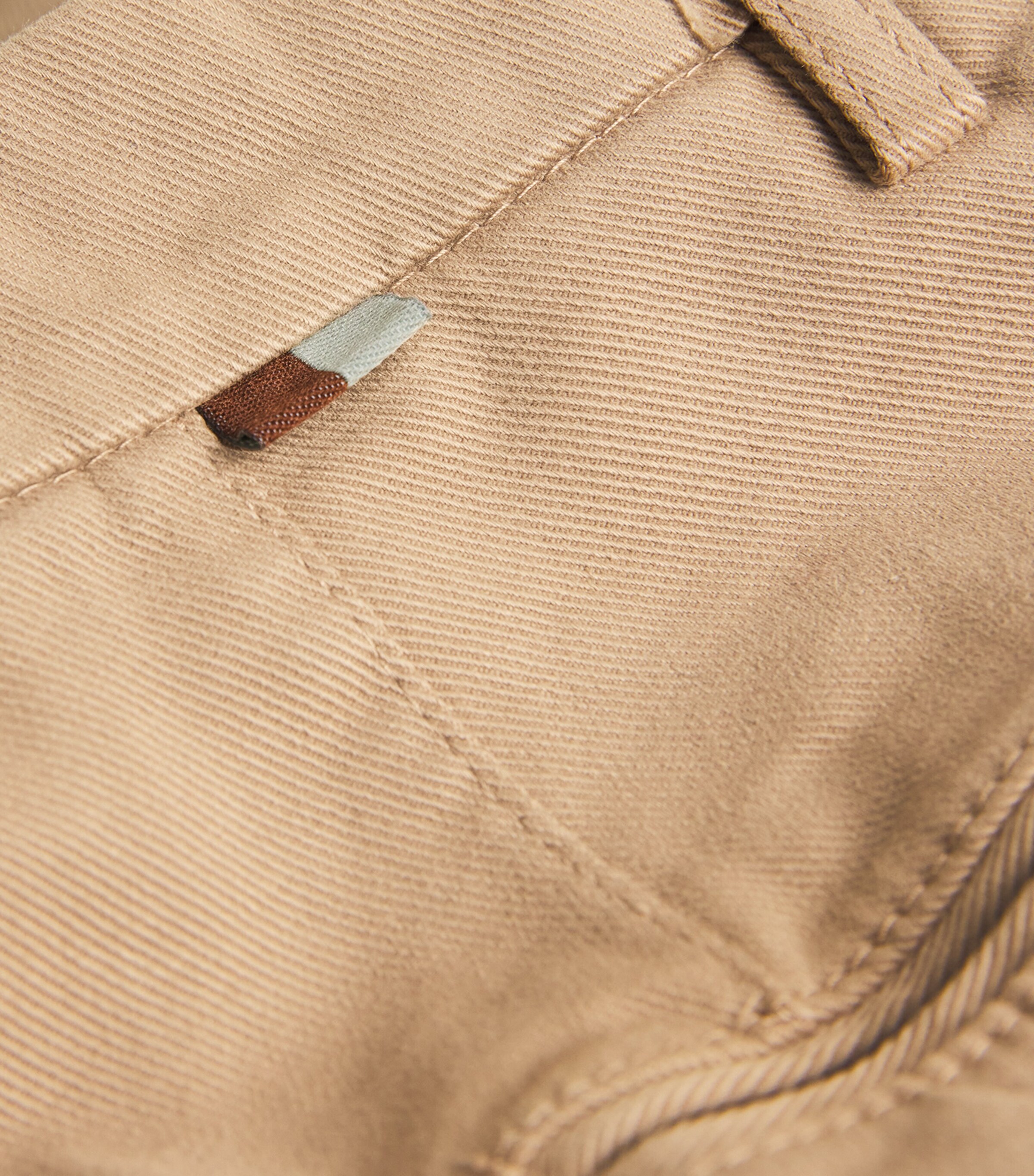 Canali Mens Stretch-Cotton Straight Chinos Image 5
