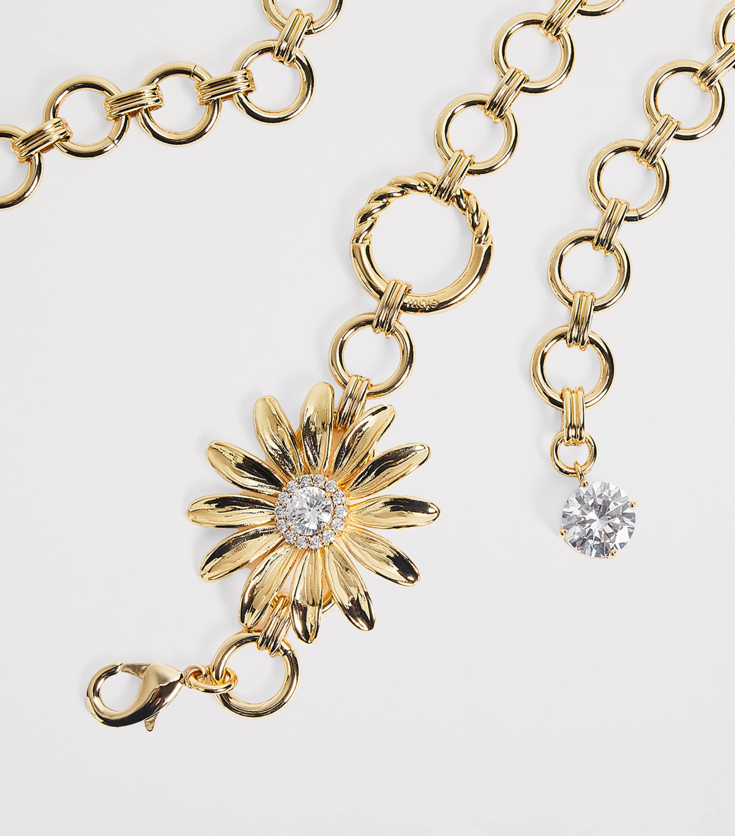 Embellished Chain Belt GOLD Image 5