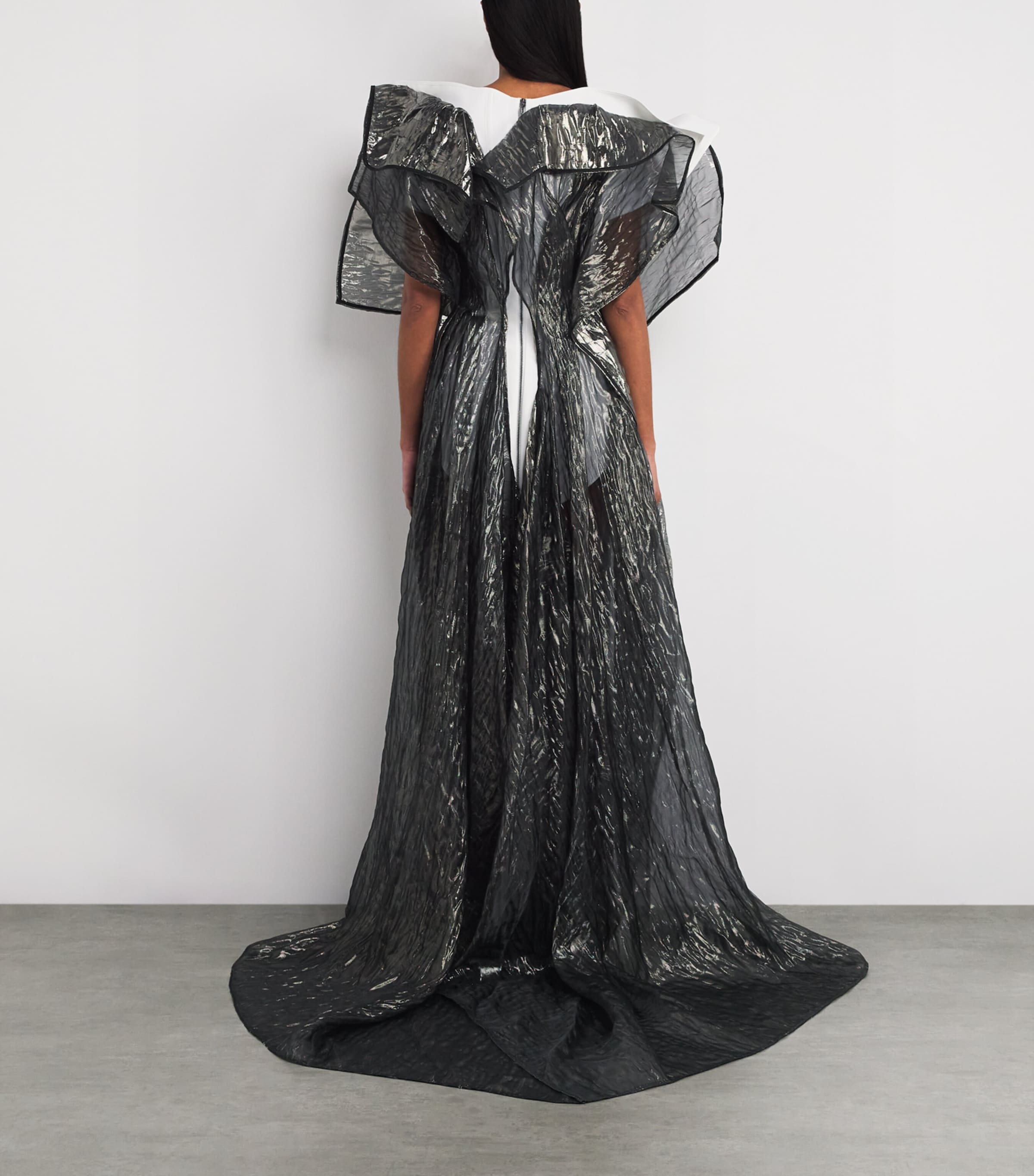 Tulle Libertine Gown WHITE/BEETLEWING Image 3