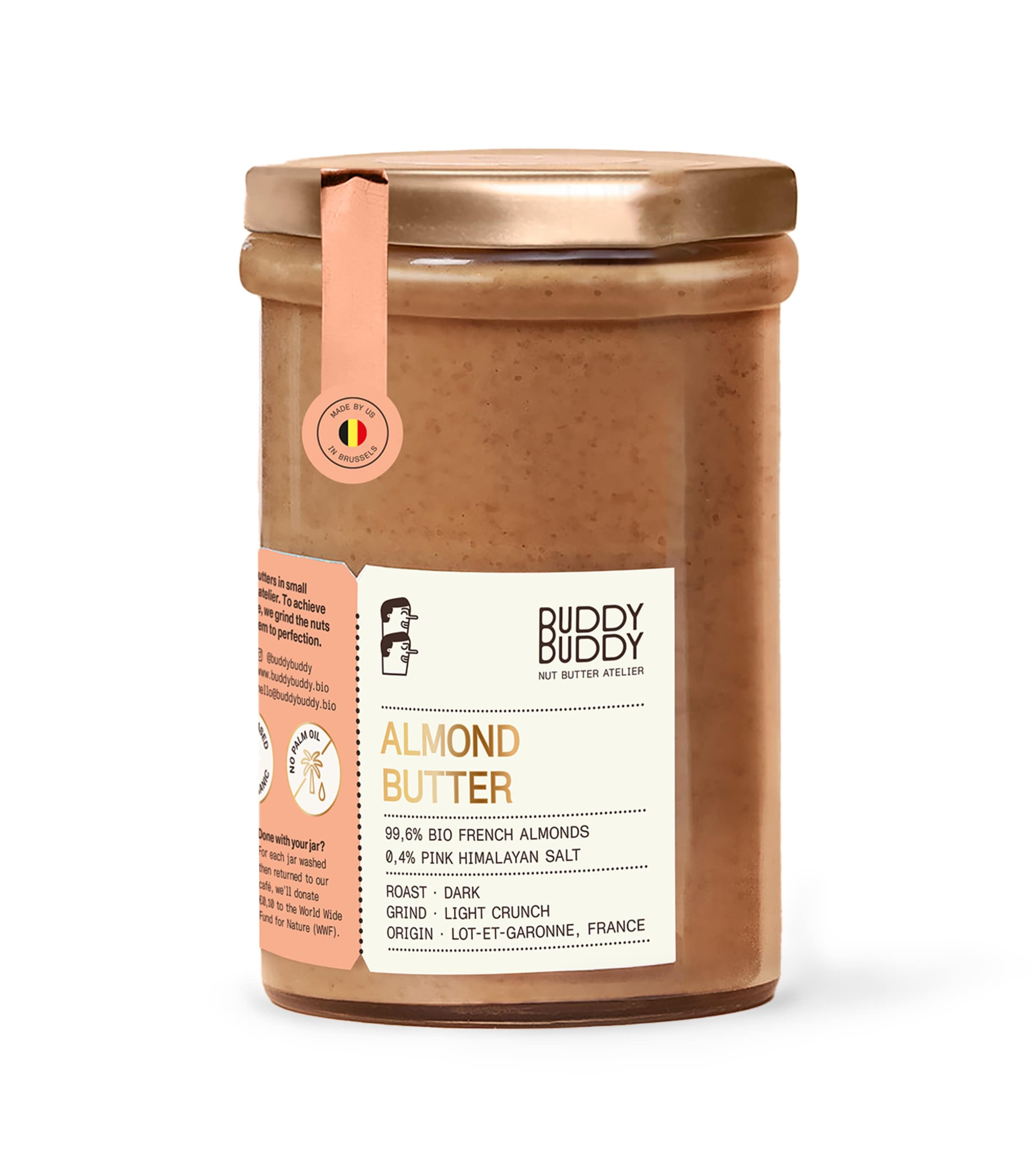 Almond Nut Butter (260g) NO COLOUR Image 1