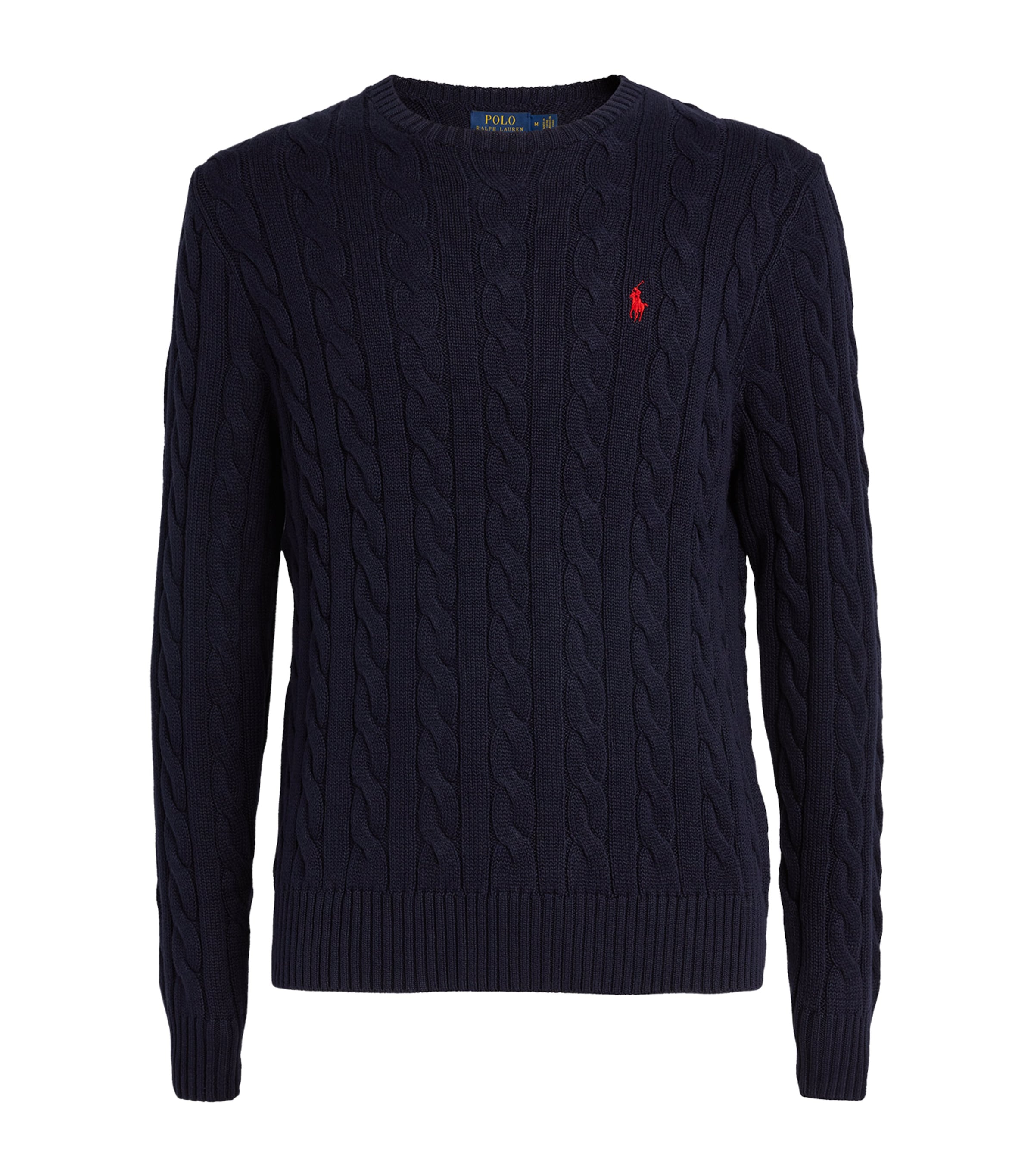 Polo Ralph Lauren Cotton Cable-Knit Sweater | Harrods US