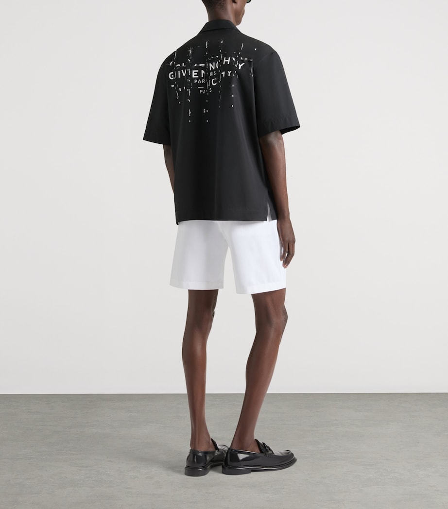 Givenchy Mens Logo Short-Sleeve Shirt Image 3
