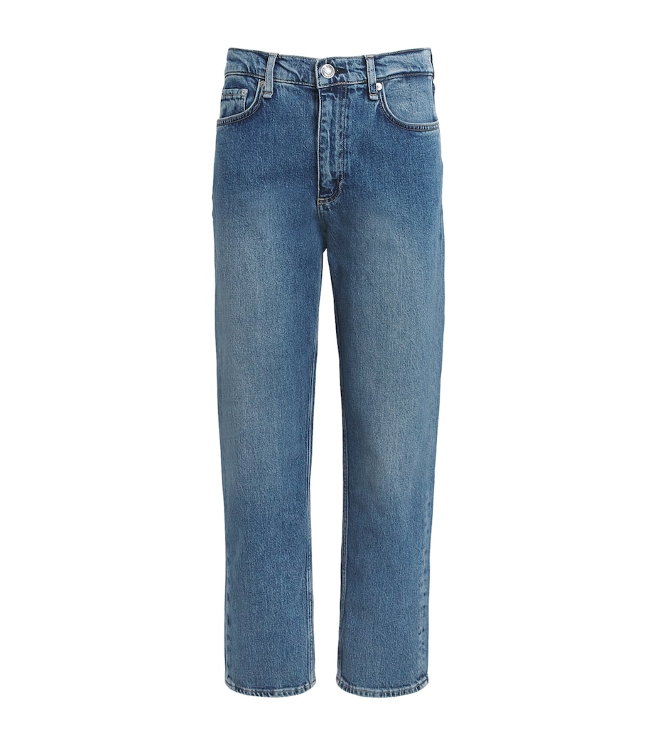 Rag & Bone Womens Harlow Straight Jeans Accord Image 1