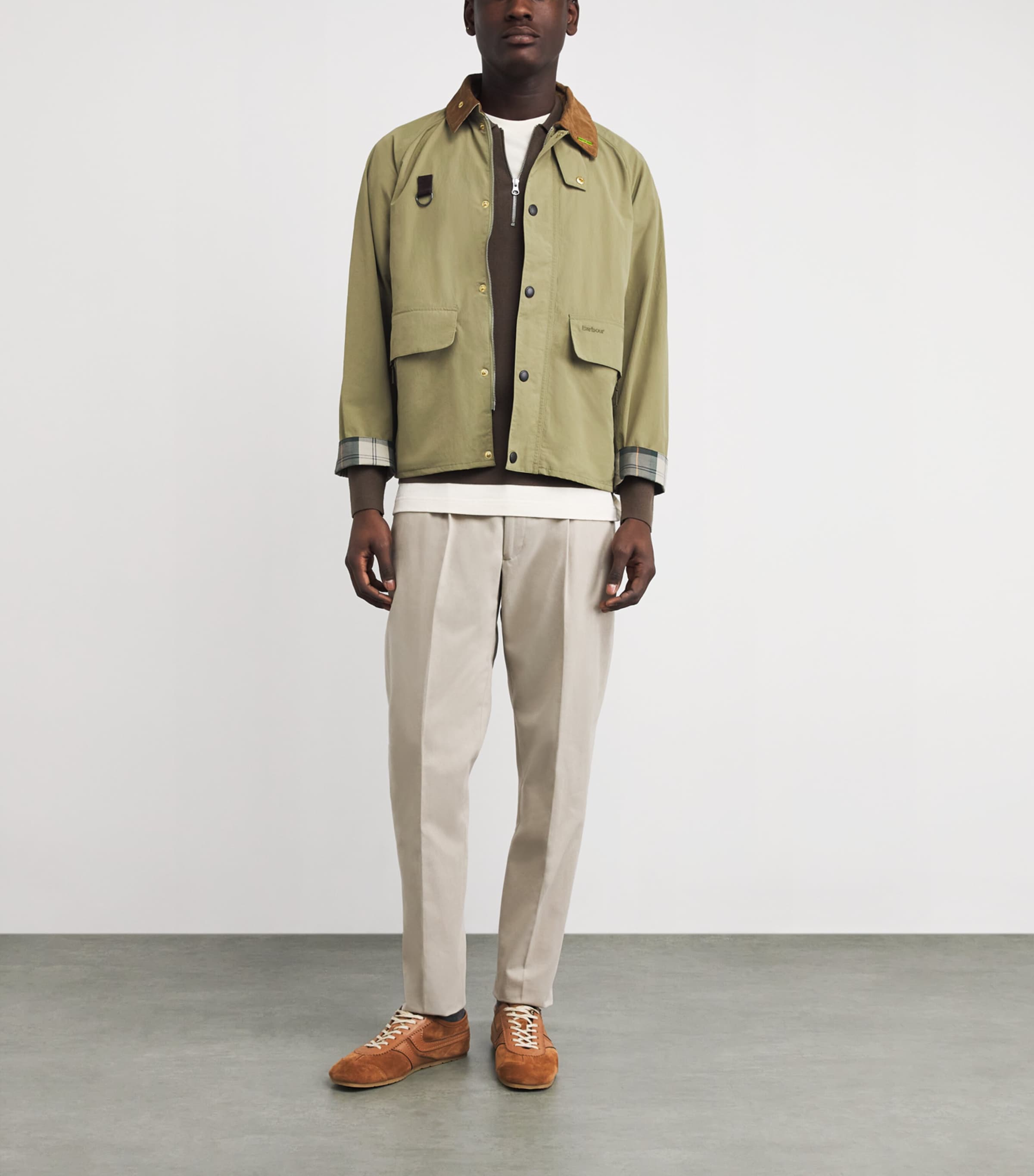 Icons Spey Jacket BLEACHED OLIVEOL11 Image 2