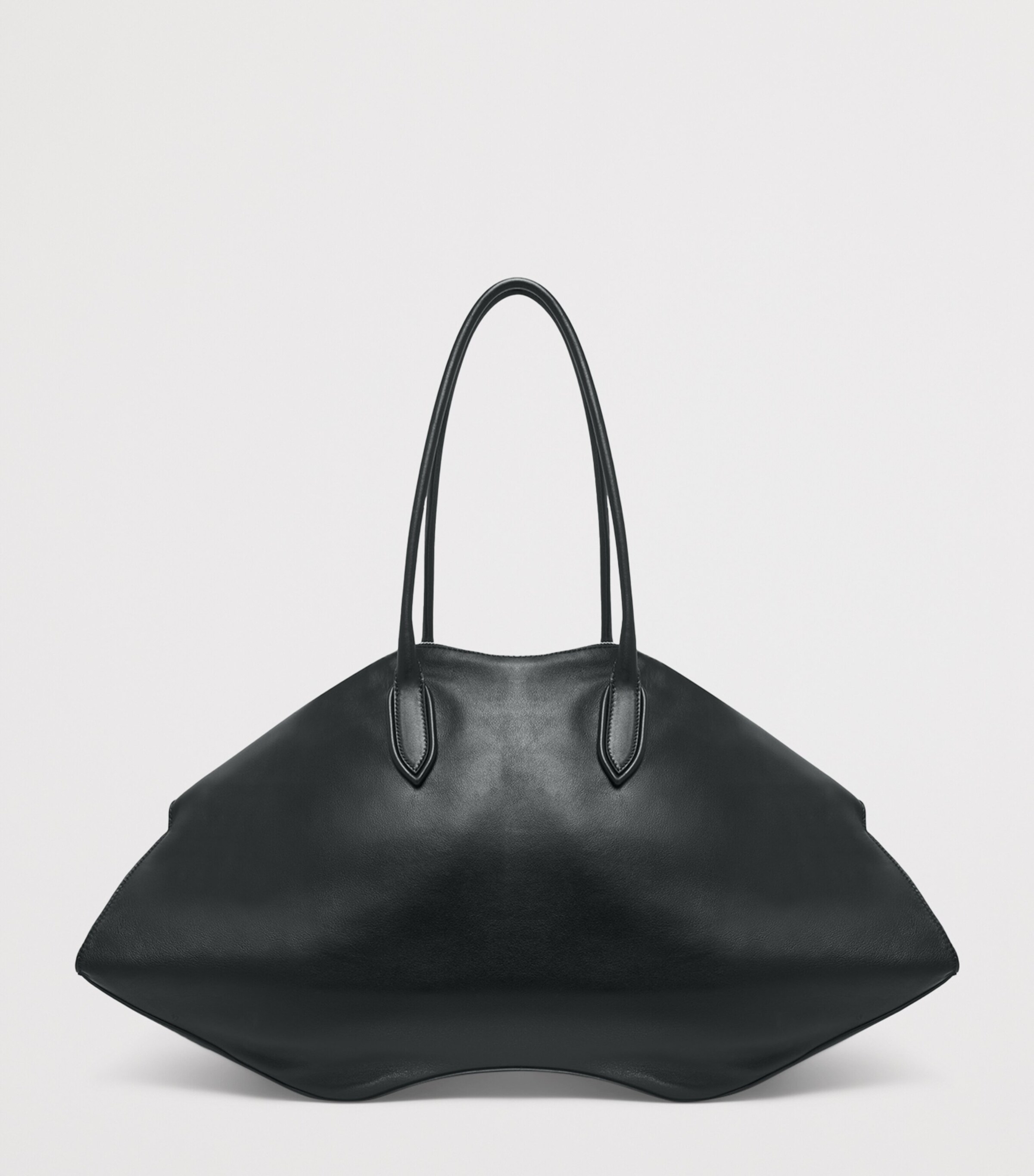 Large Leather Manta Top-Handle Bag 1000 Image 3