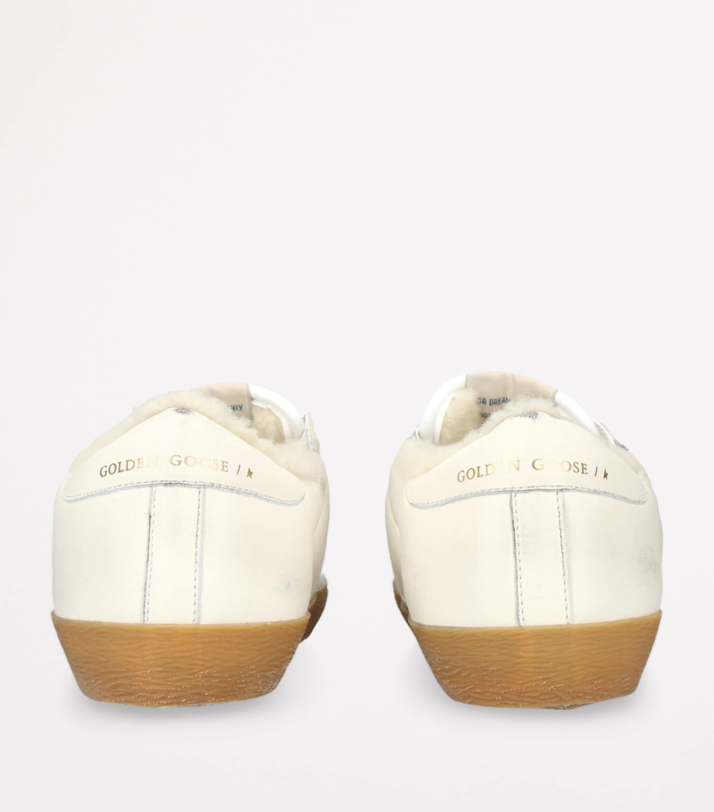Golden Goose Leather Super-Star Sneakers White Image 2