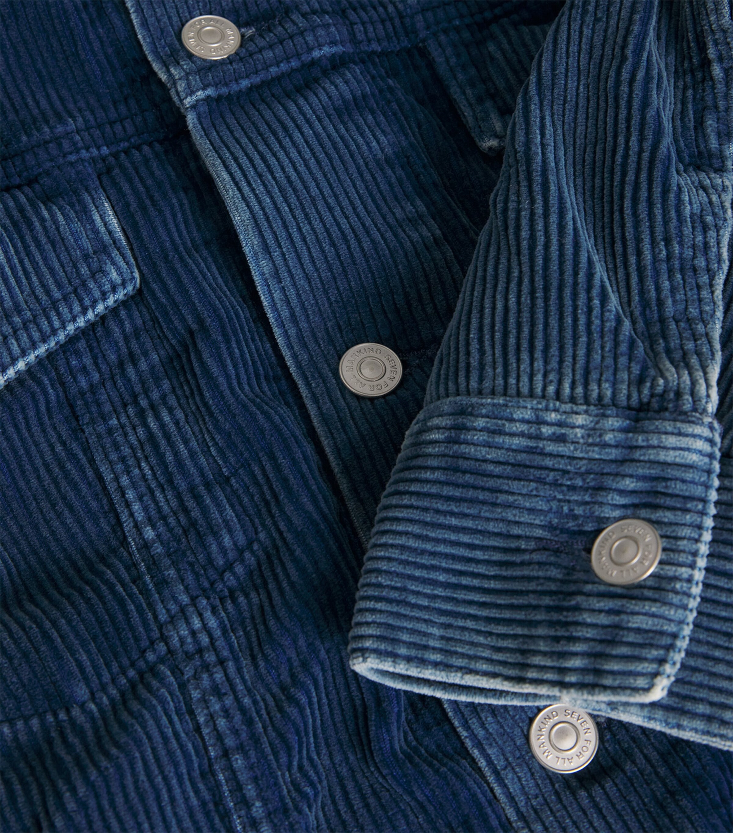 Corduroy Oli Cropped Trucker Jacket OXNARD Image 5