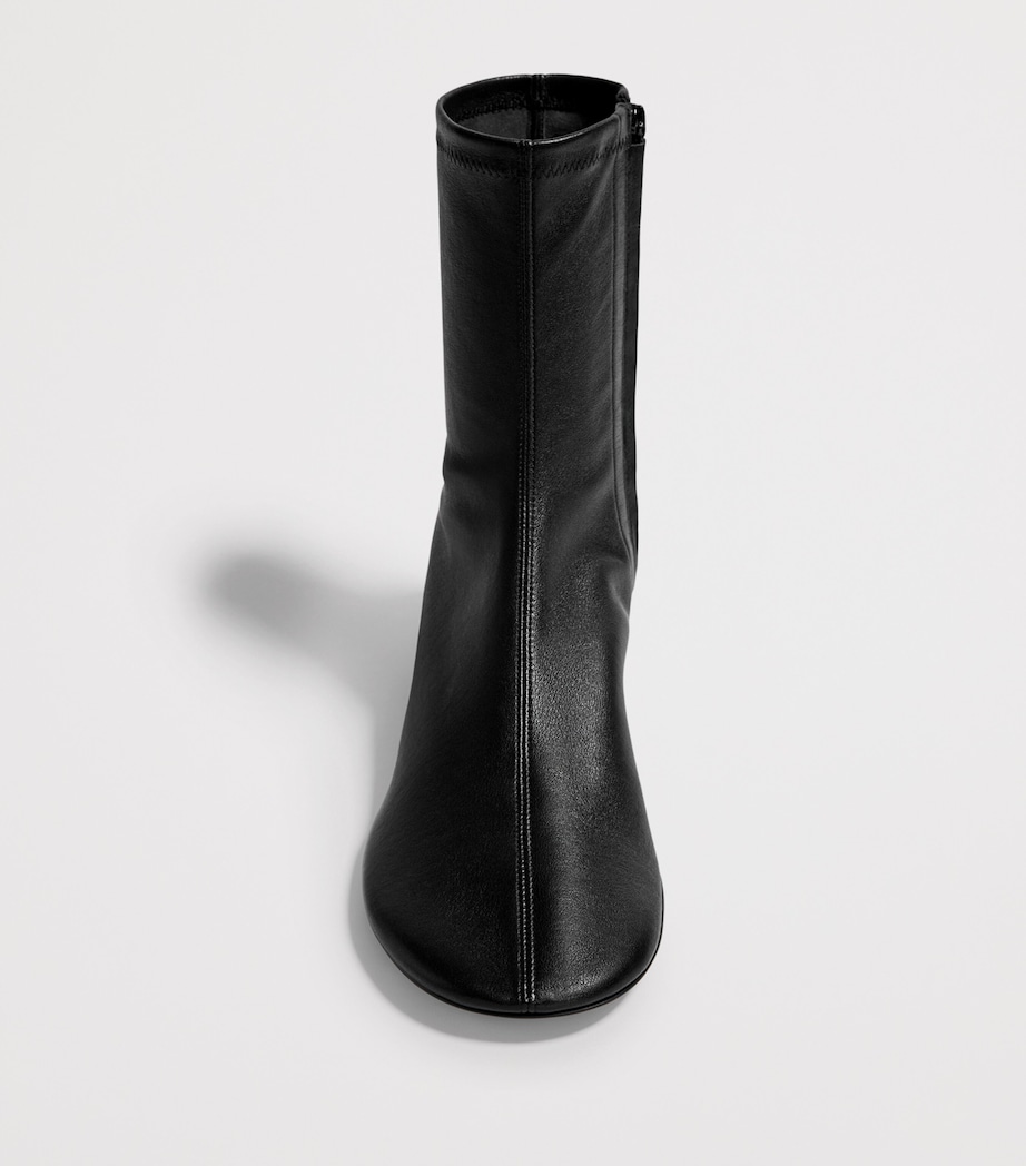 Bottega Veneta Leather Heeled Ankle Boots Image 2