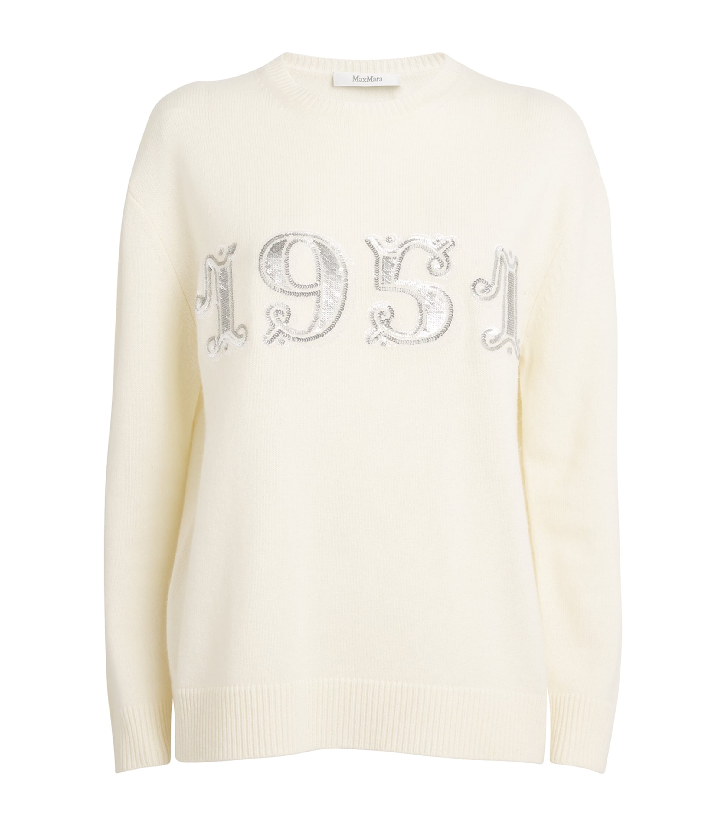 Max Mara Sweaters In White