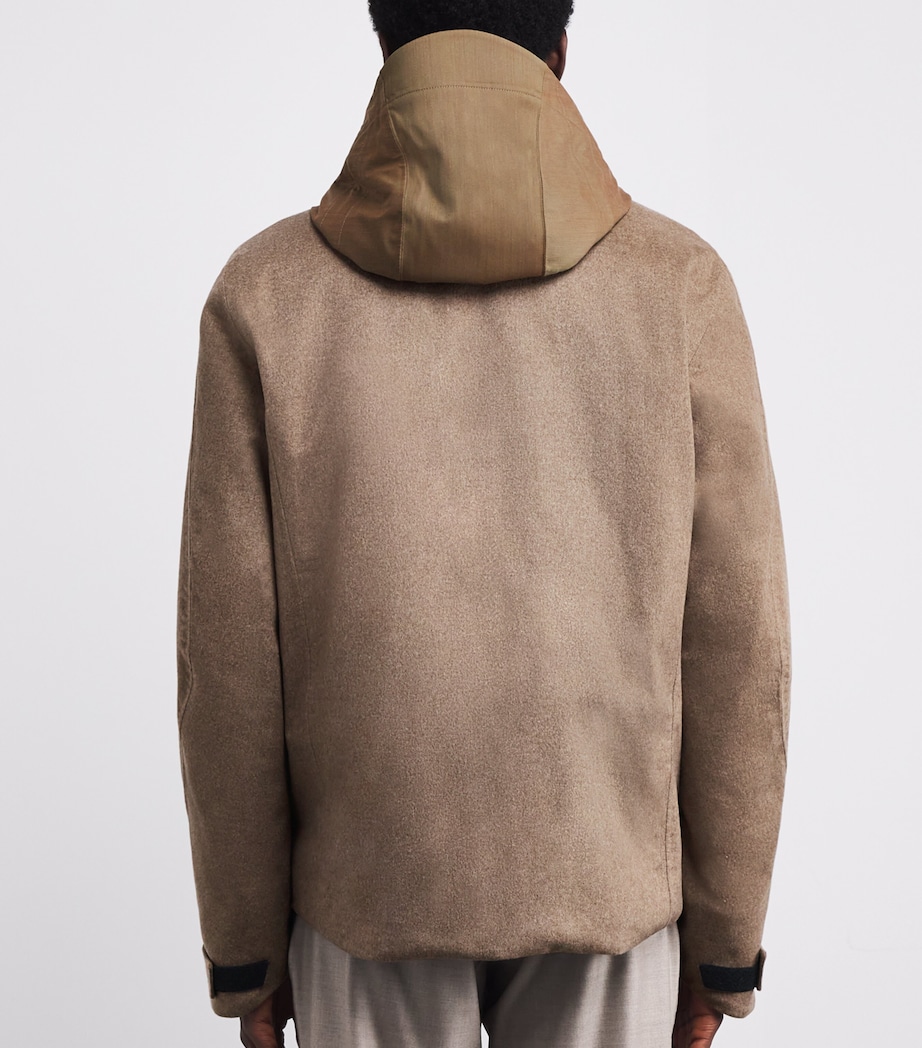 Cashmere Waterproof Balma 2.0 Ski Jacket OYSTER N41 Image 4