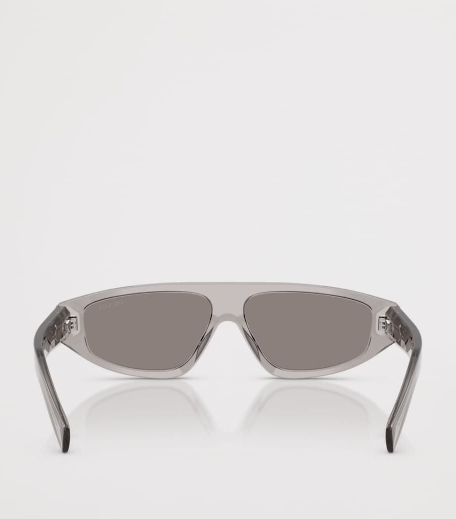 Prada PR C02S Irregular Sunglasses Grey Image 4