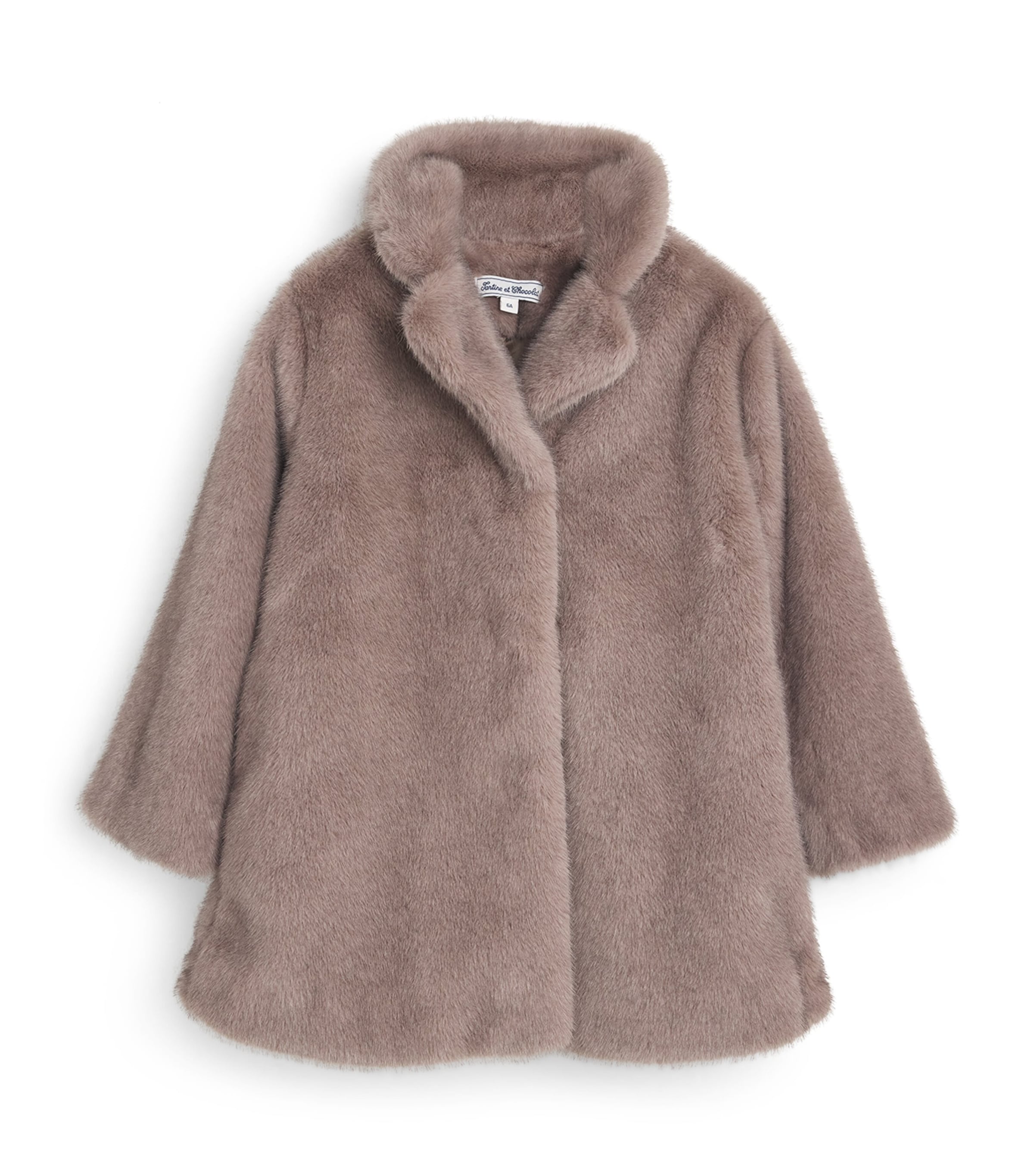 TARTINE ET CHOCOLAT FAUX FUR COAT 