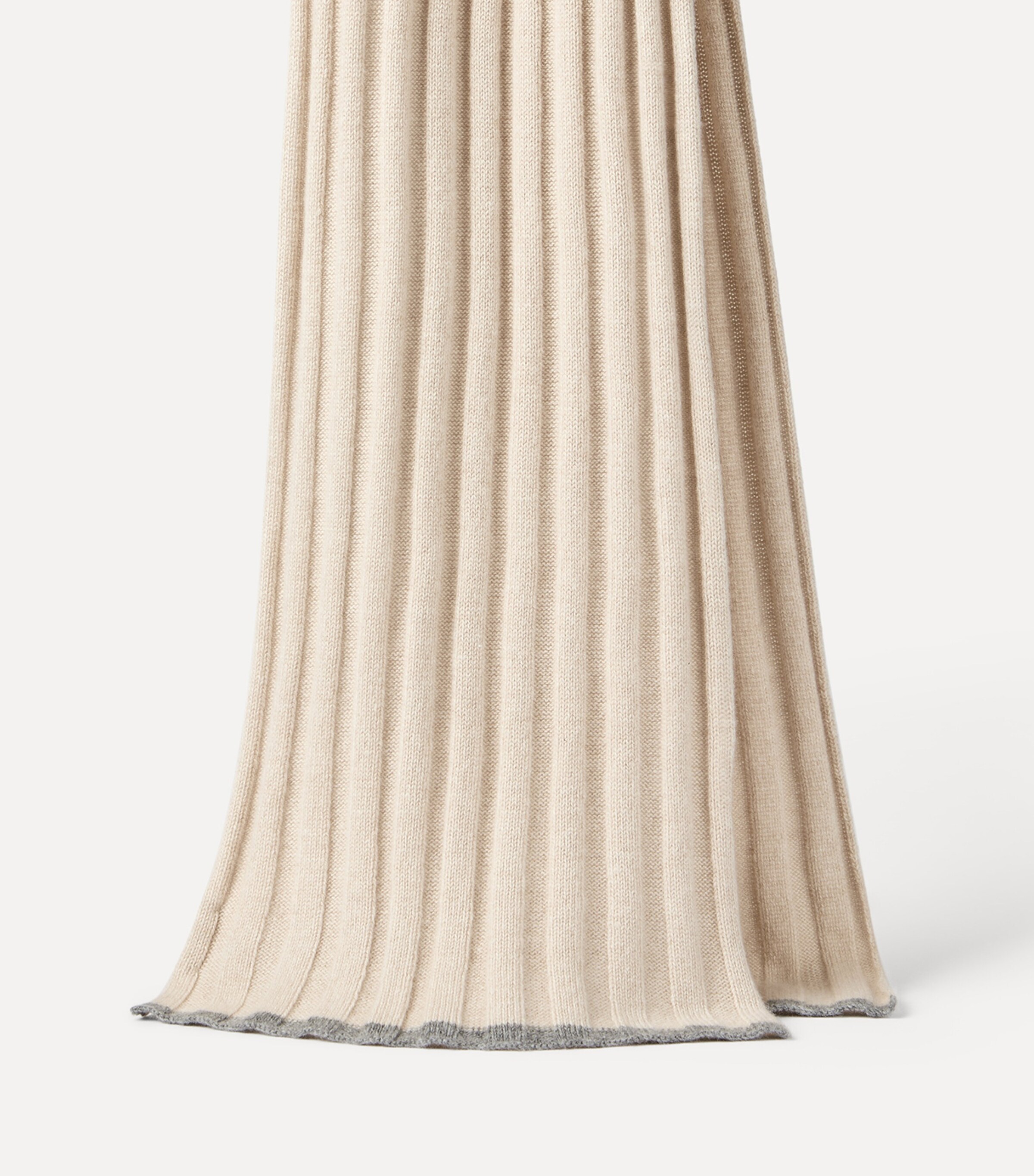 Brunello Cucinelli Cashmere Ribbed Scarf Image 2