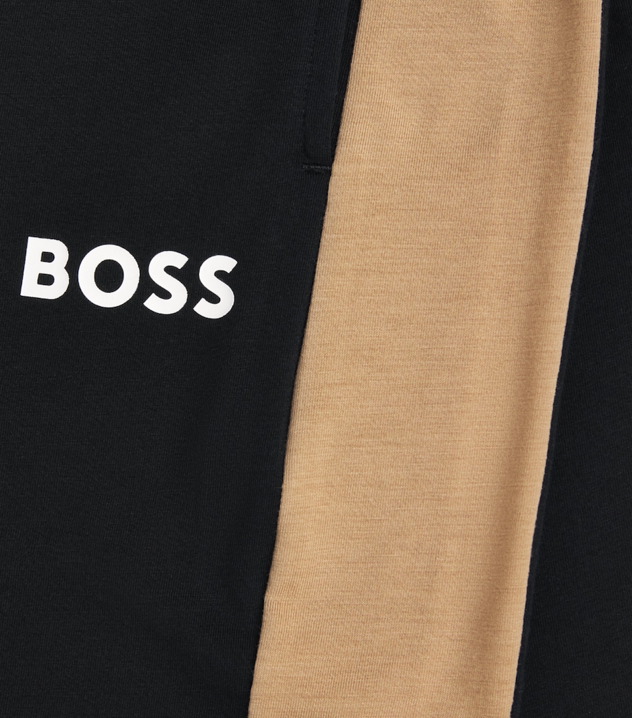 BOSS Mens Balance Sweatshorts Black Image 6