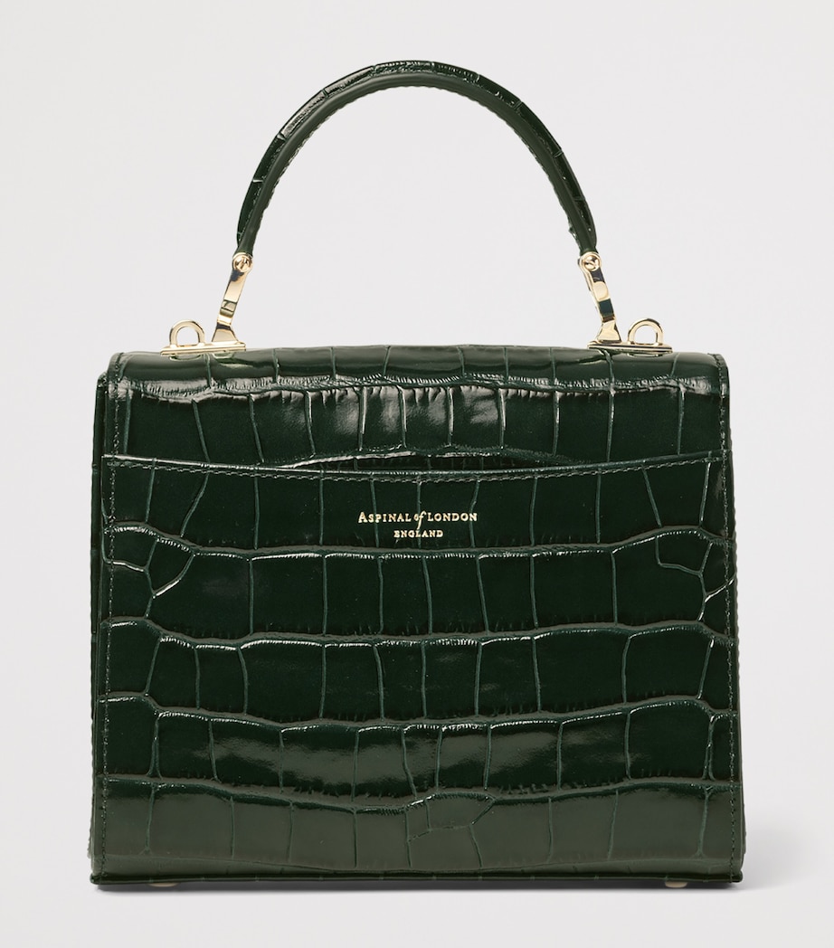 Aspinal Of London Midi Mayfair Top-Handle Bag Evergreen Image 3